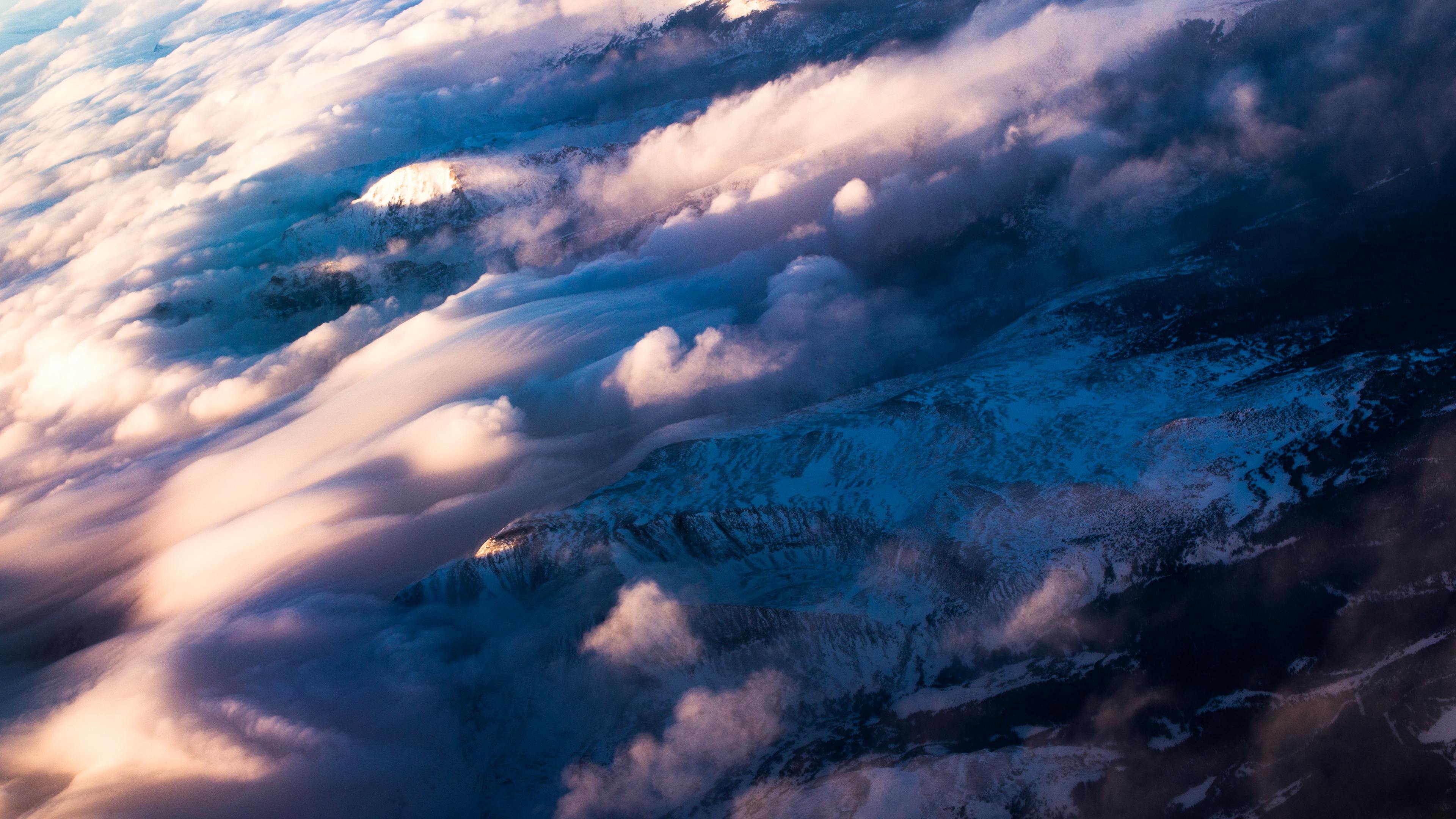 Wallpaper 4k Birds Eye View Of Clouds 4k Wallpaper