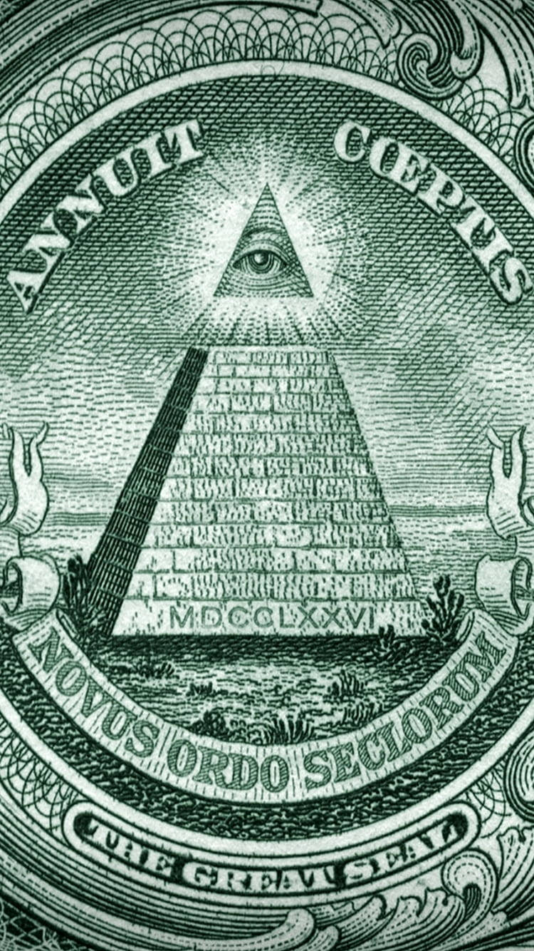 Download Pyramid Money iPhone Wallpaper