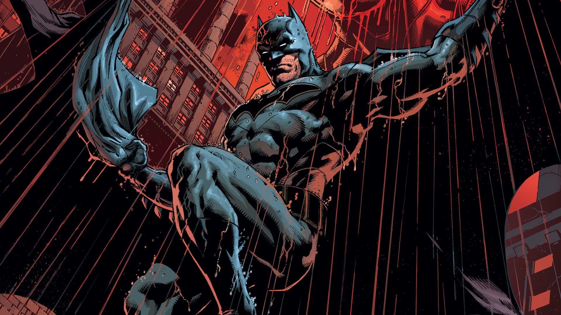 HD wallpaper: Red, Rain, Batman, Costume, Hero, Comic, Cloak, Superhero, Bruce Wayne. Dark knight, Batman, Dc comics wallpaper