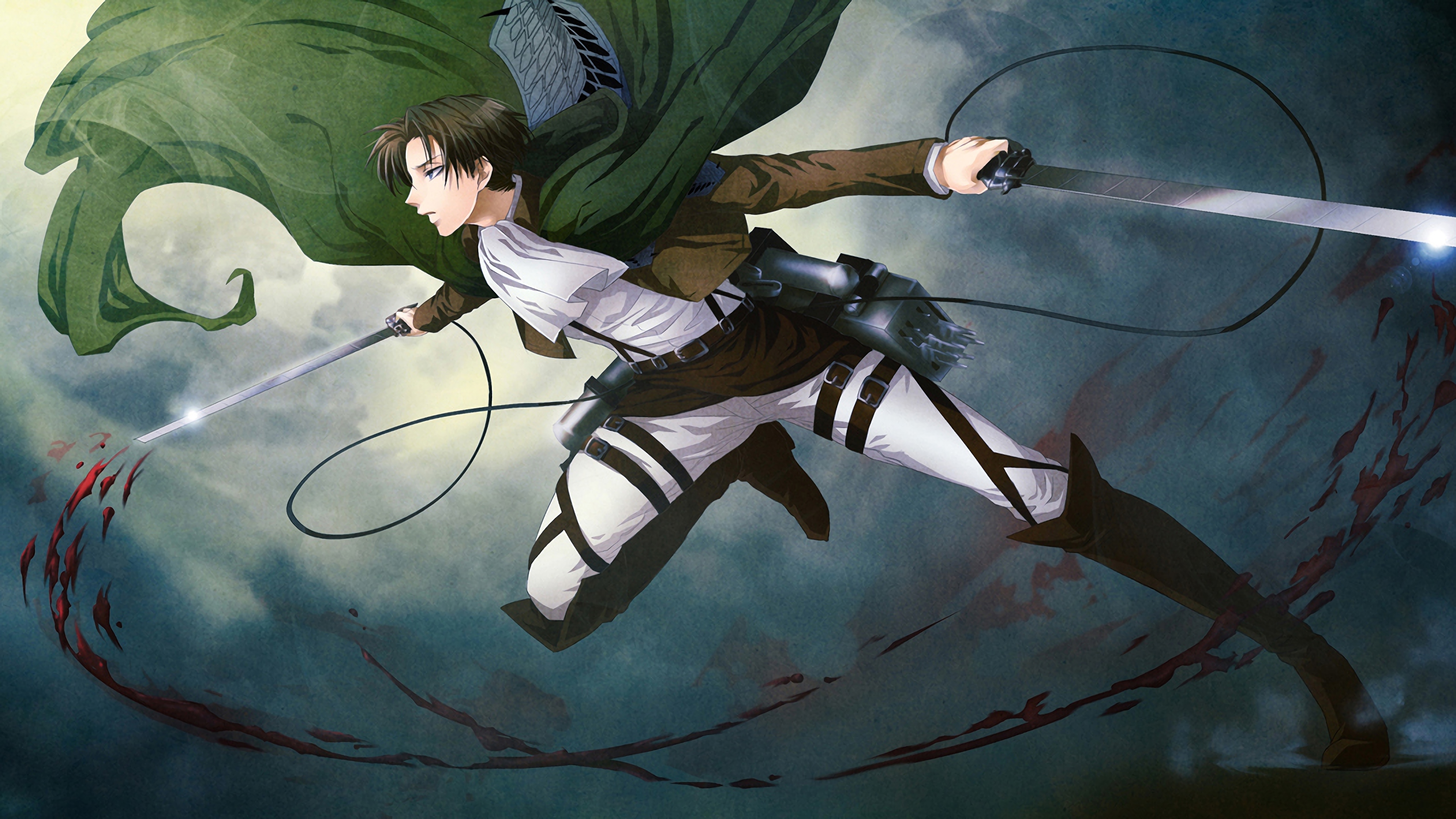HD desktop wallpaper: Levi Ackerman, Attack On Titan, Anime download free picture