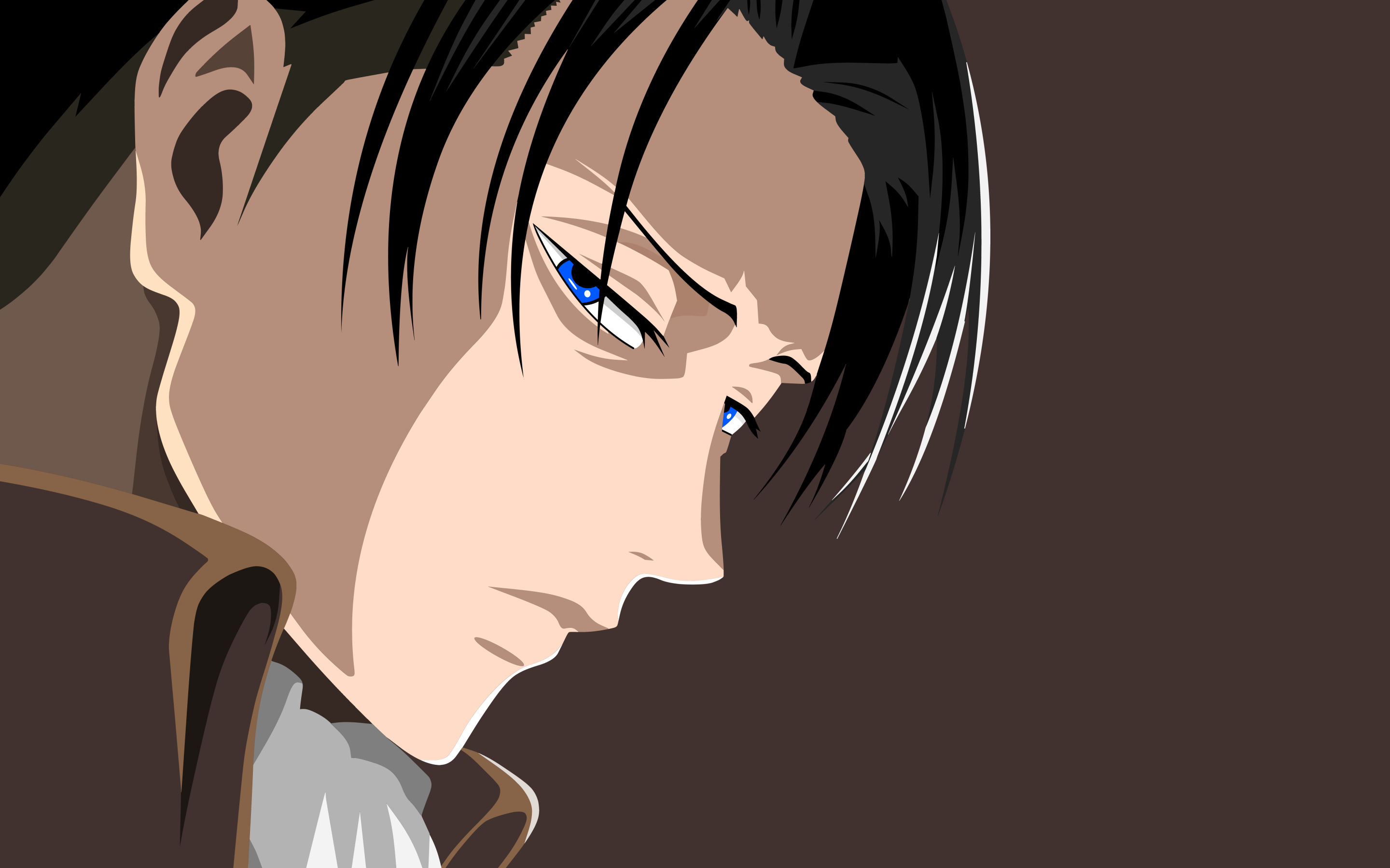Levi Ackerman Wallpaper 4K, Captain Levi, Attack on Titan