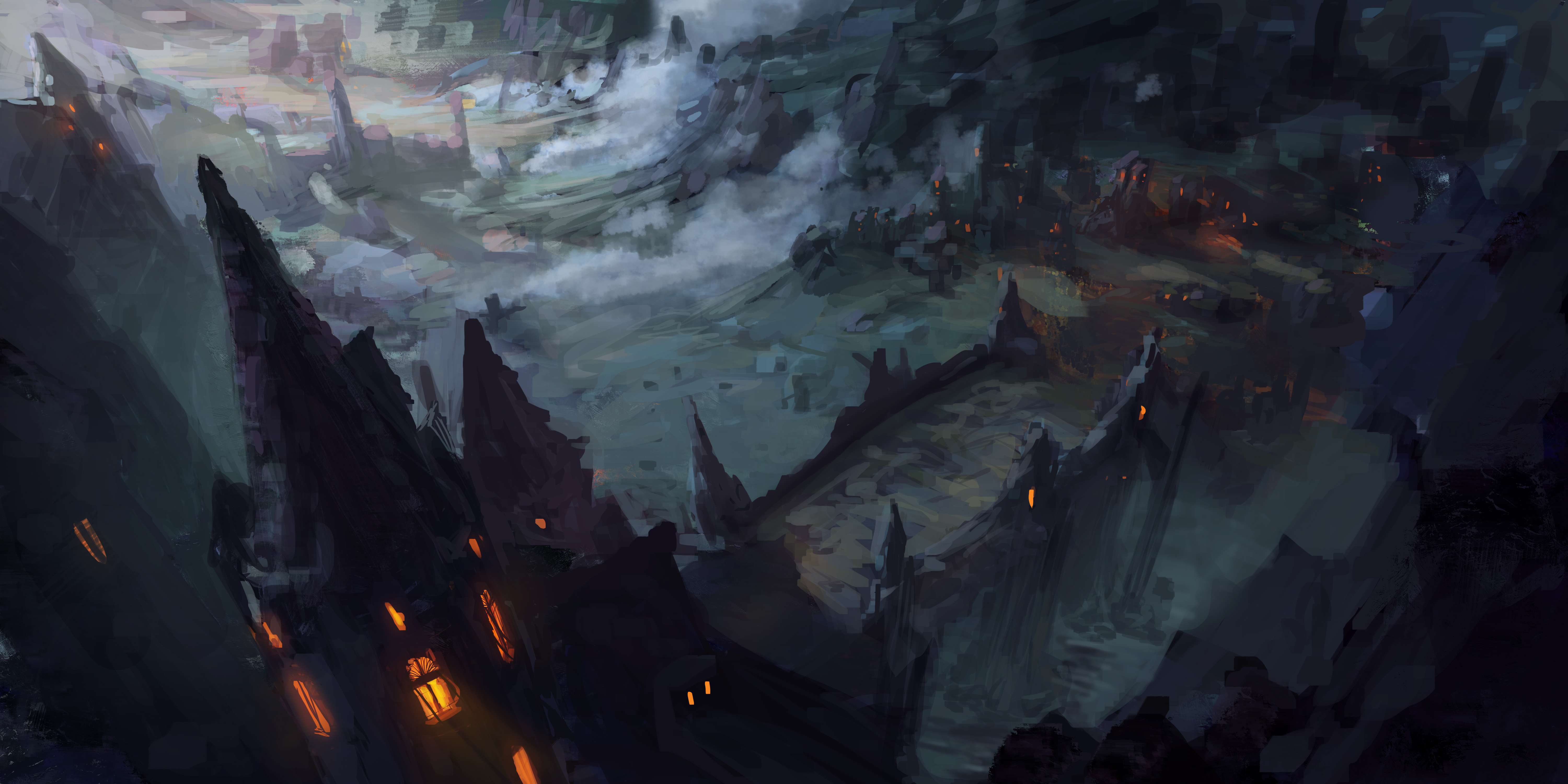 Dark Landscape 4k Ultra HD Wallpaper