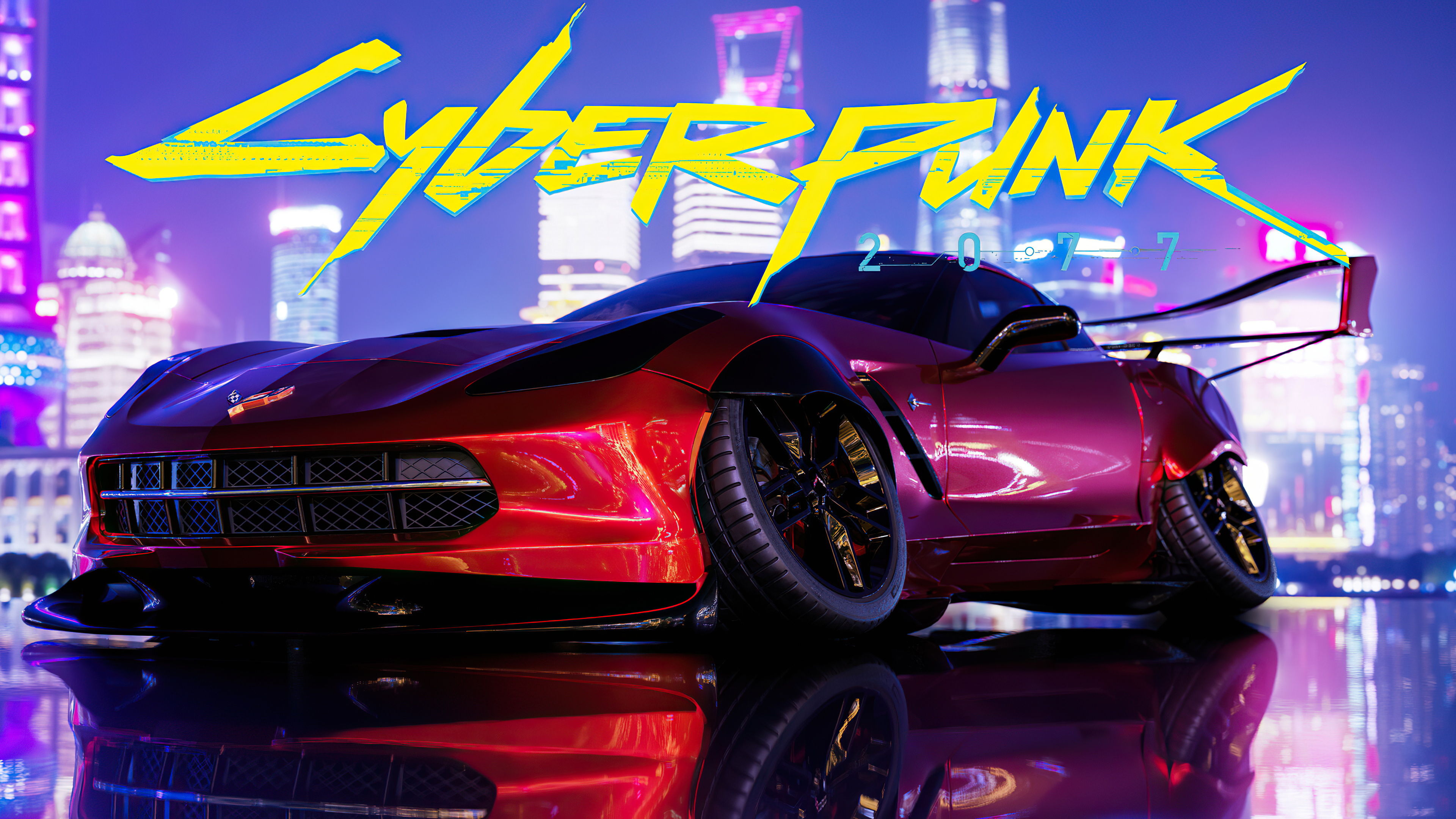 Cyberpunk 2077 4K, Cyberpunk, Car Gallery HD Wallpaper