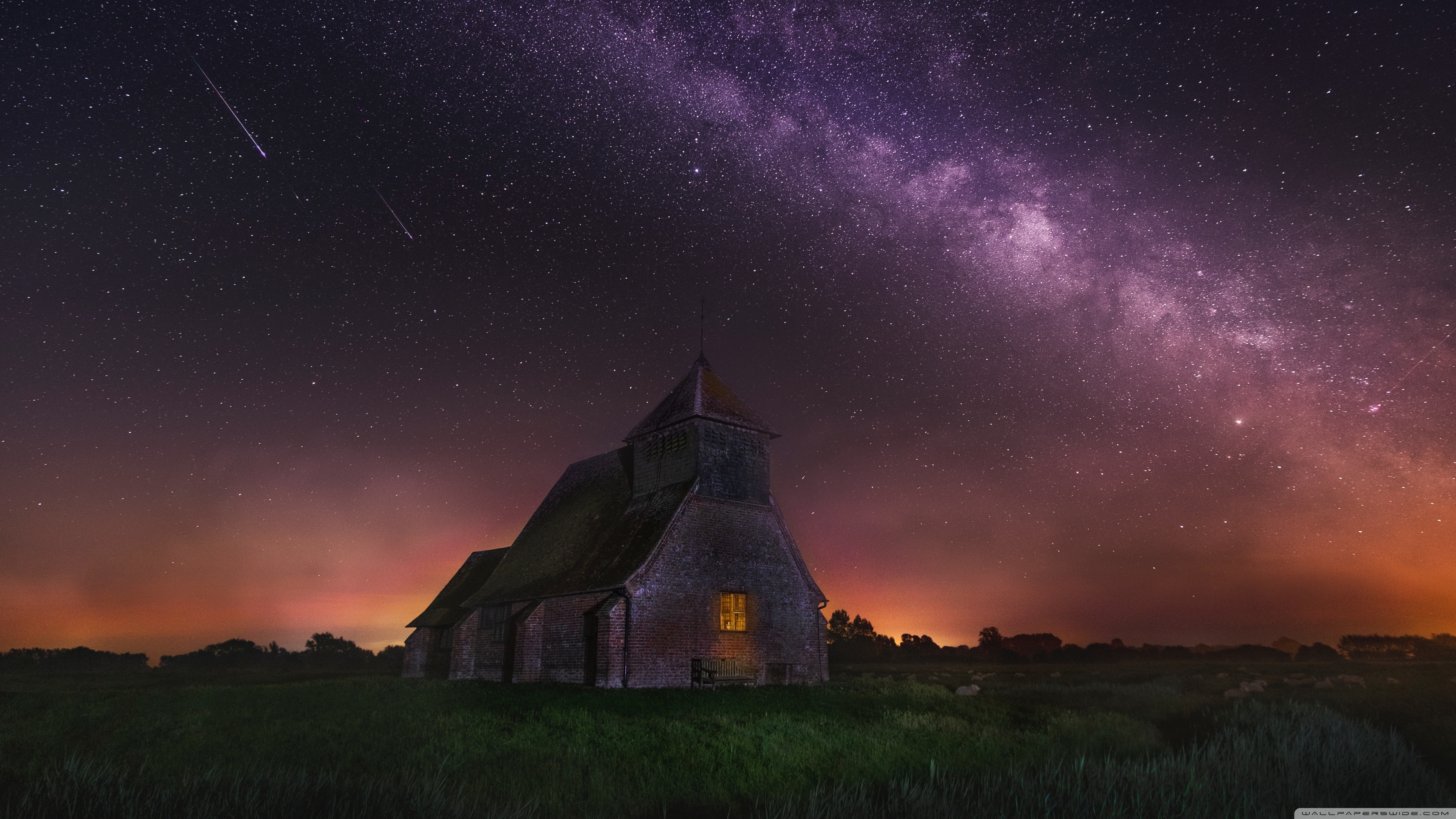 Astrophotography Milky Way Landscape Ultra HD Desktop Background Wallpaper for 4K UHD TV, Widescreen & UltraWide Desktop & Laptop, Tablet