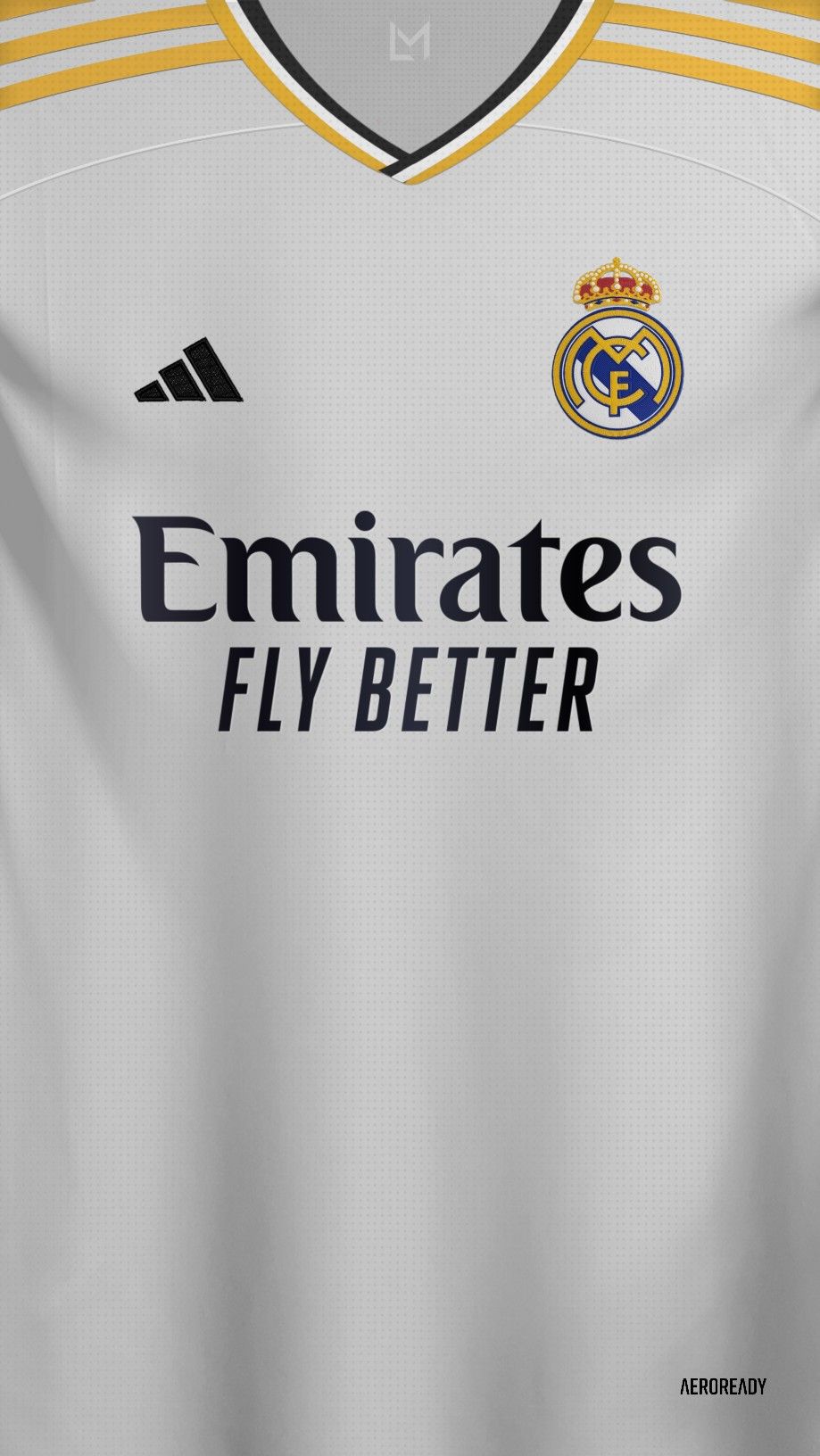 Real Madrid 23 24 Kit Wallpaper Em 2023. Papéis De Parede Do Real Madrid, Camisas De Futebol, Camisa Real Madrid