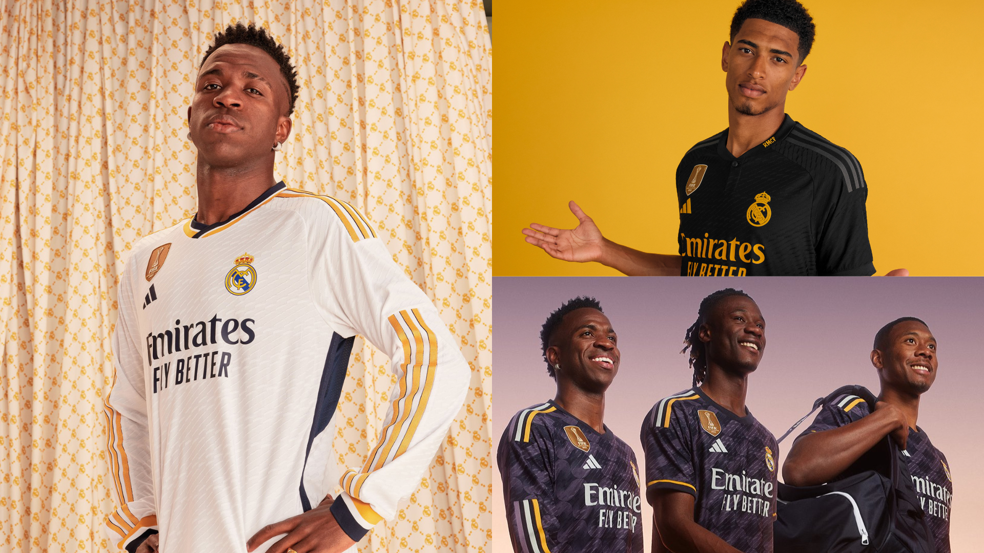 Real Madrid 2023 24 Kit: New Home, Away