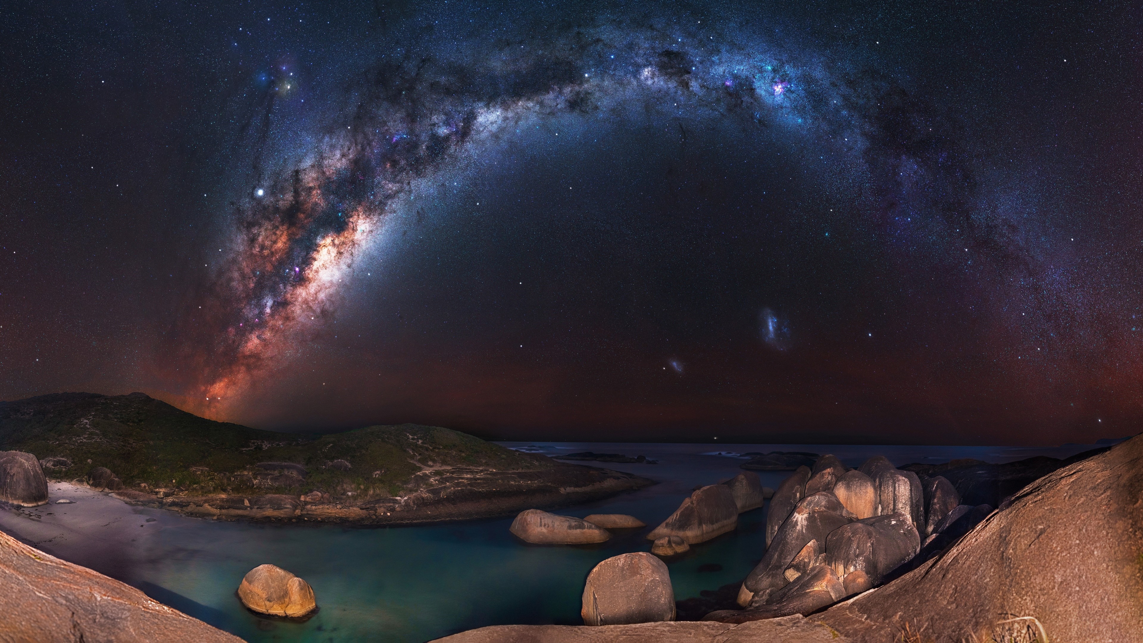 Milky Way, Nature, Night, Starry Sky, Stars 4k Gallery HD Wallpaper