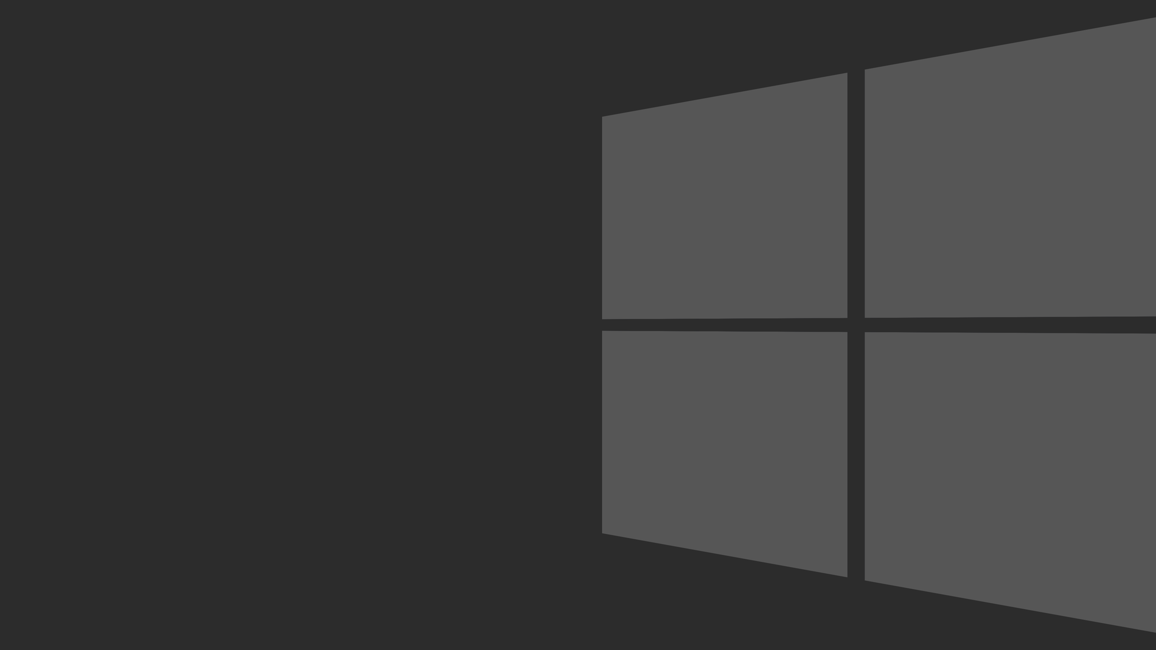 Windows 10 4K, Minimalist, Logo Gallery HD Wallpaper