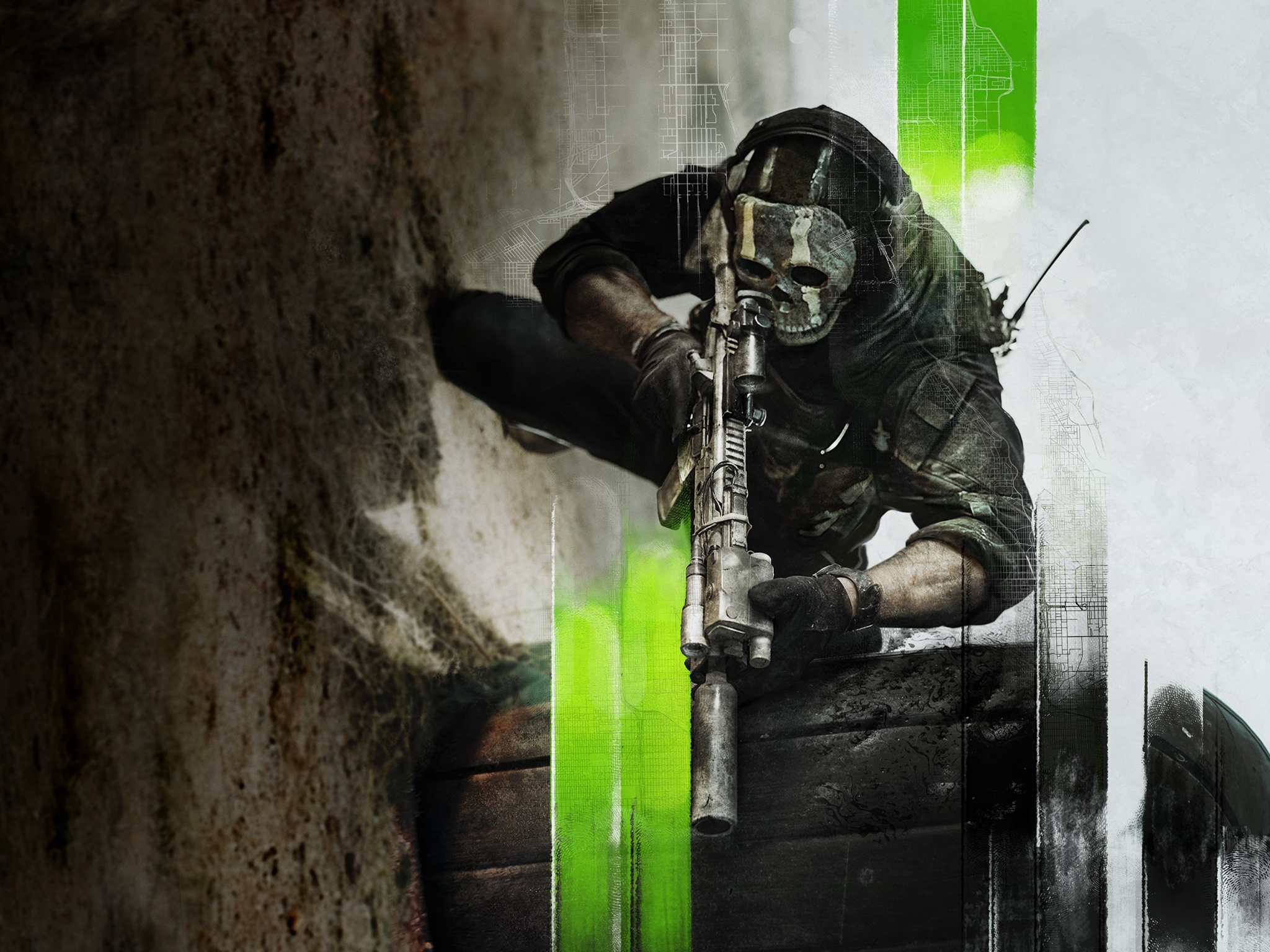 Call of Duty: Modern Warfare II Wallpaper 4K, PlayStation 5, Ghost