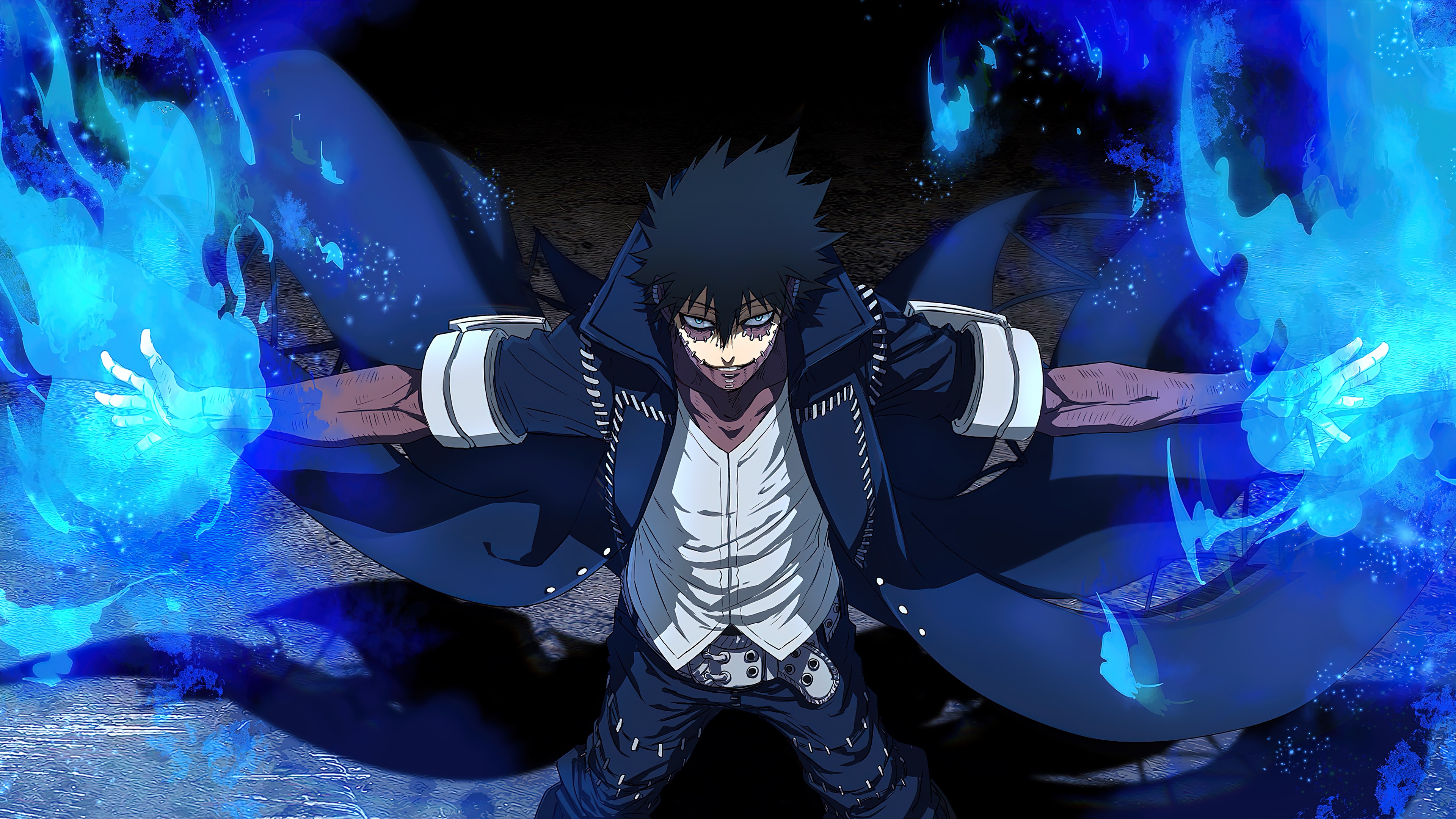 dabi, flame, mha, my hero academia, bnha, anime, 4k, pc Gallery HD Wallpaper