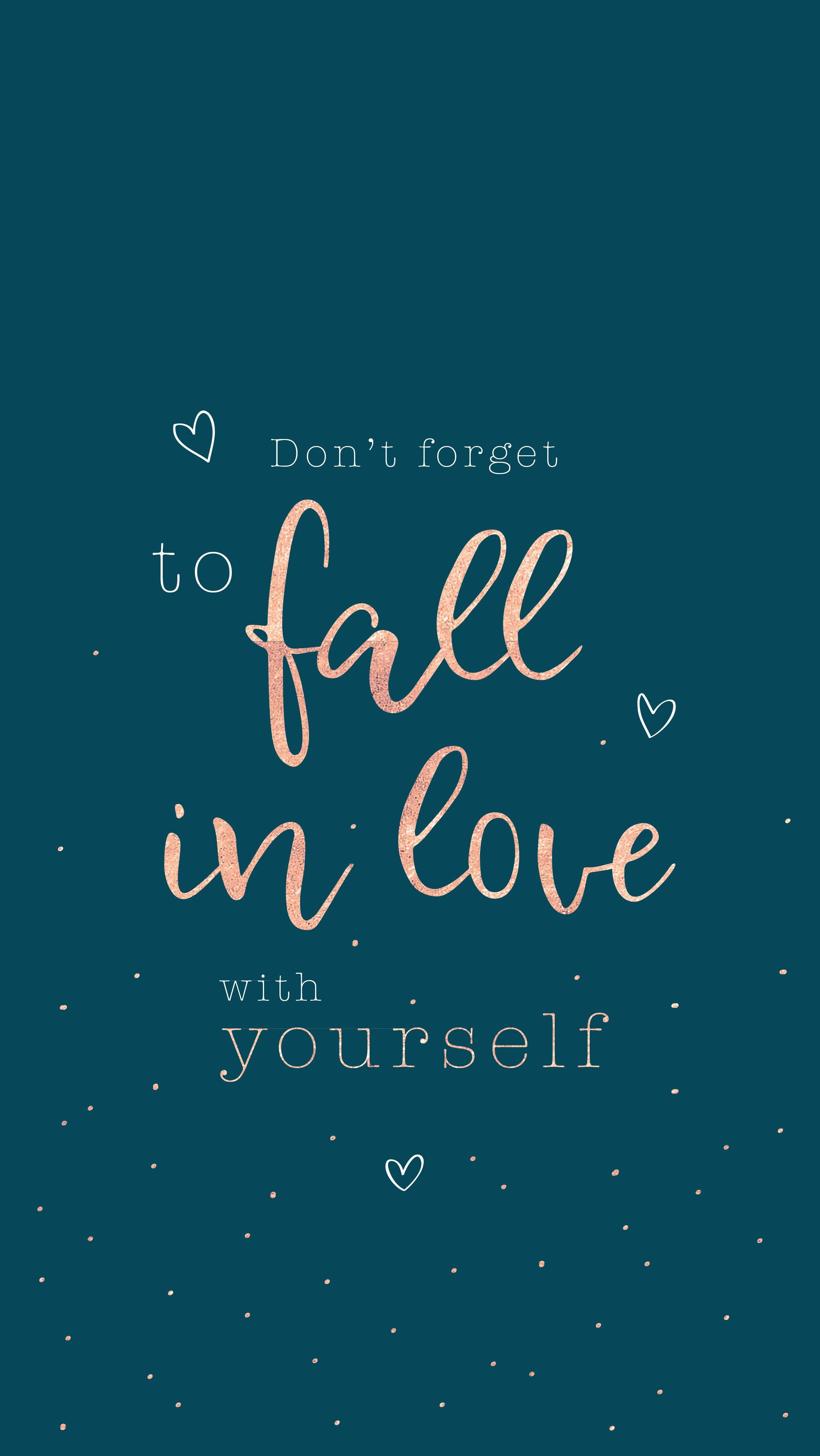 Download Love Yourself Quotes Wallpaper