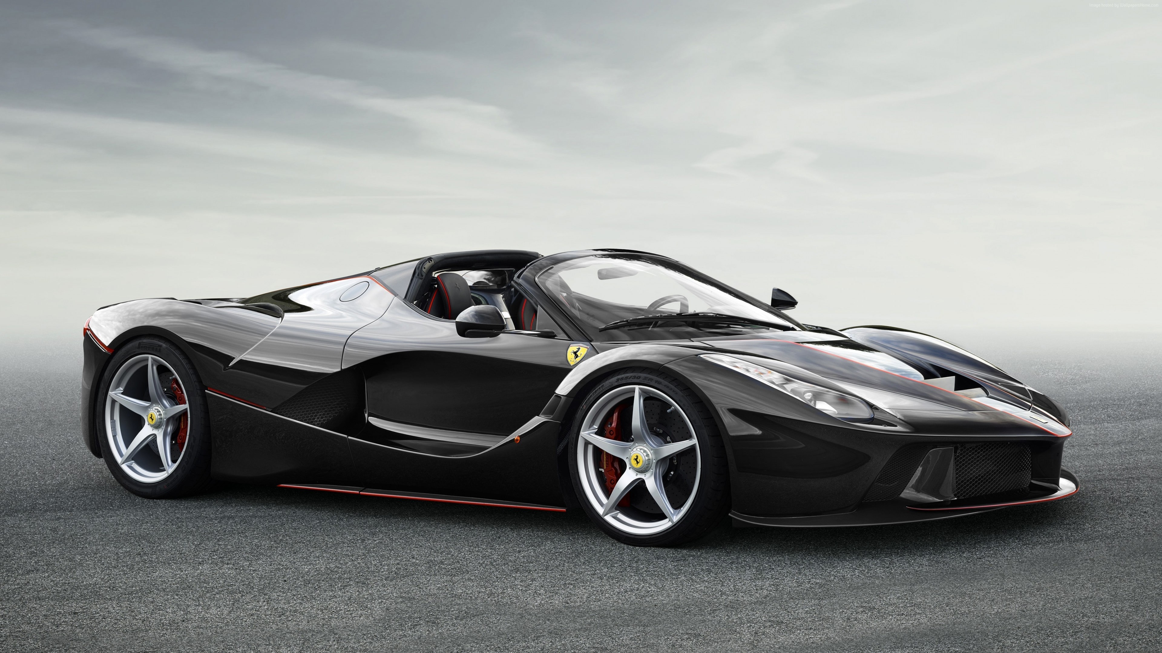 Black Ferrari Wallpaper