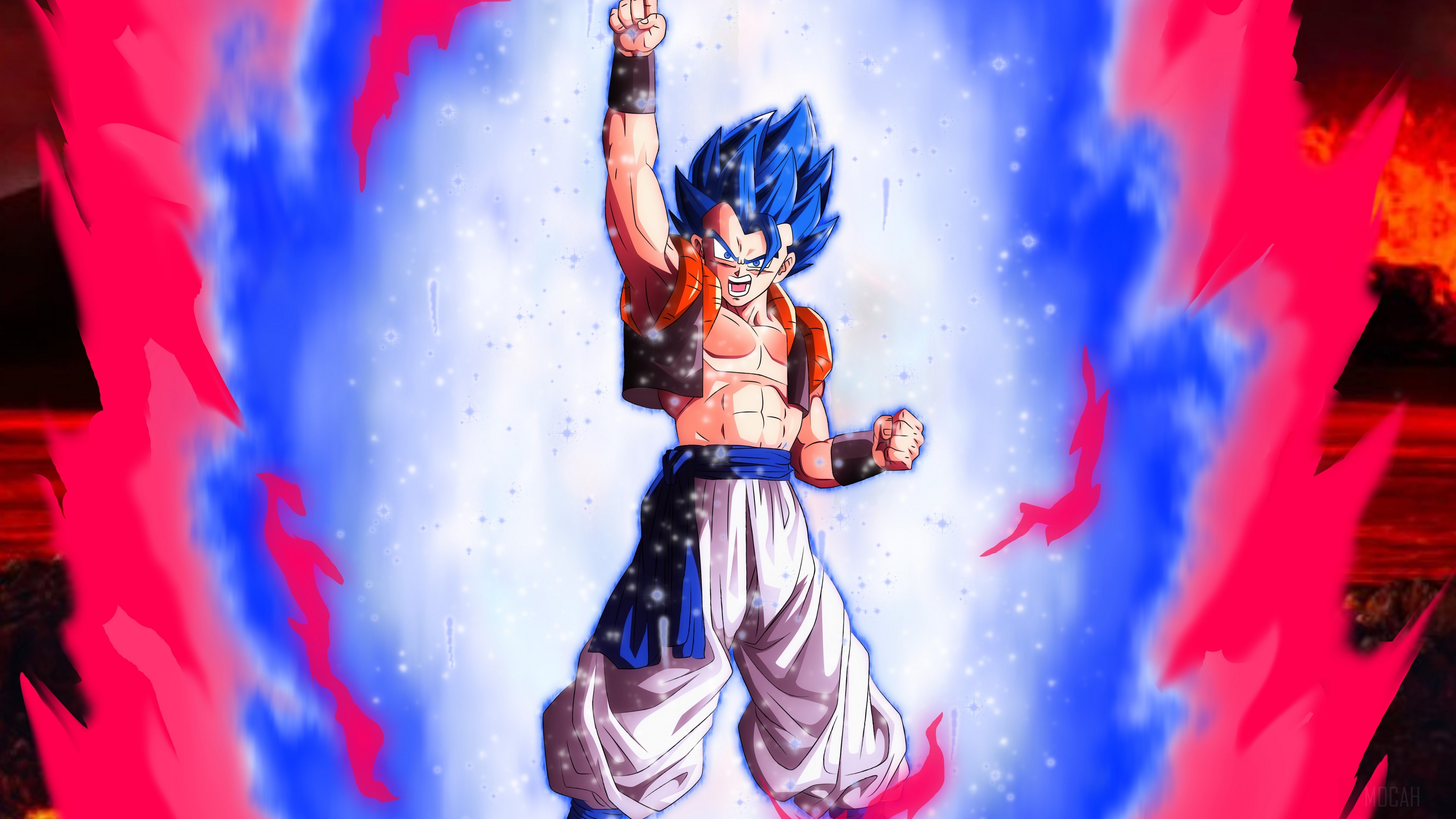 Hydros on X: ULTRA Super Saiyan God SS Gogeta Art + 4K PC