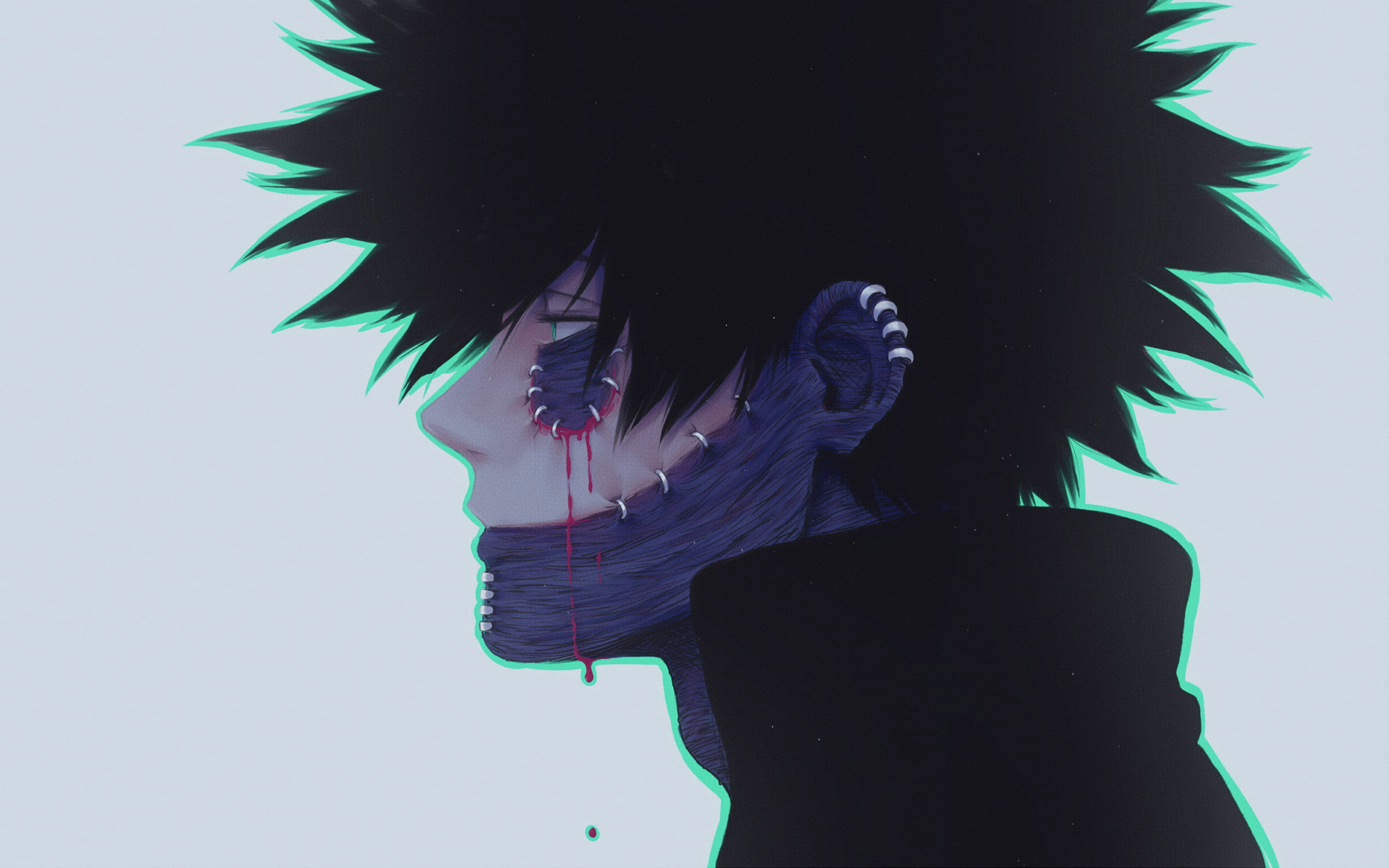 Wallpaper Dabi, Profile View, Boku No Hero Academia, Anime