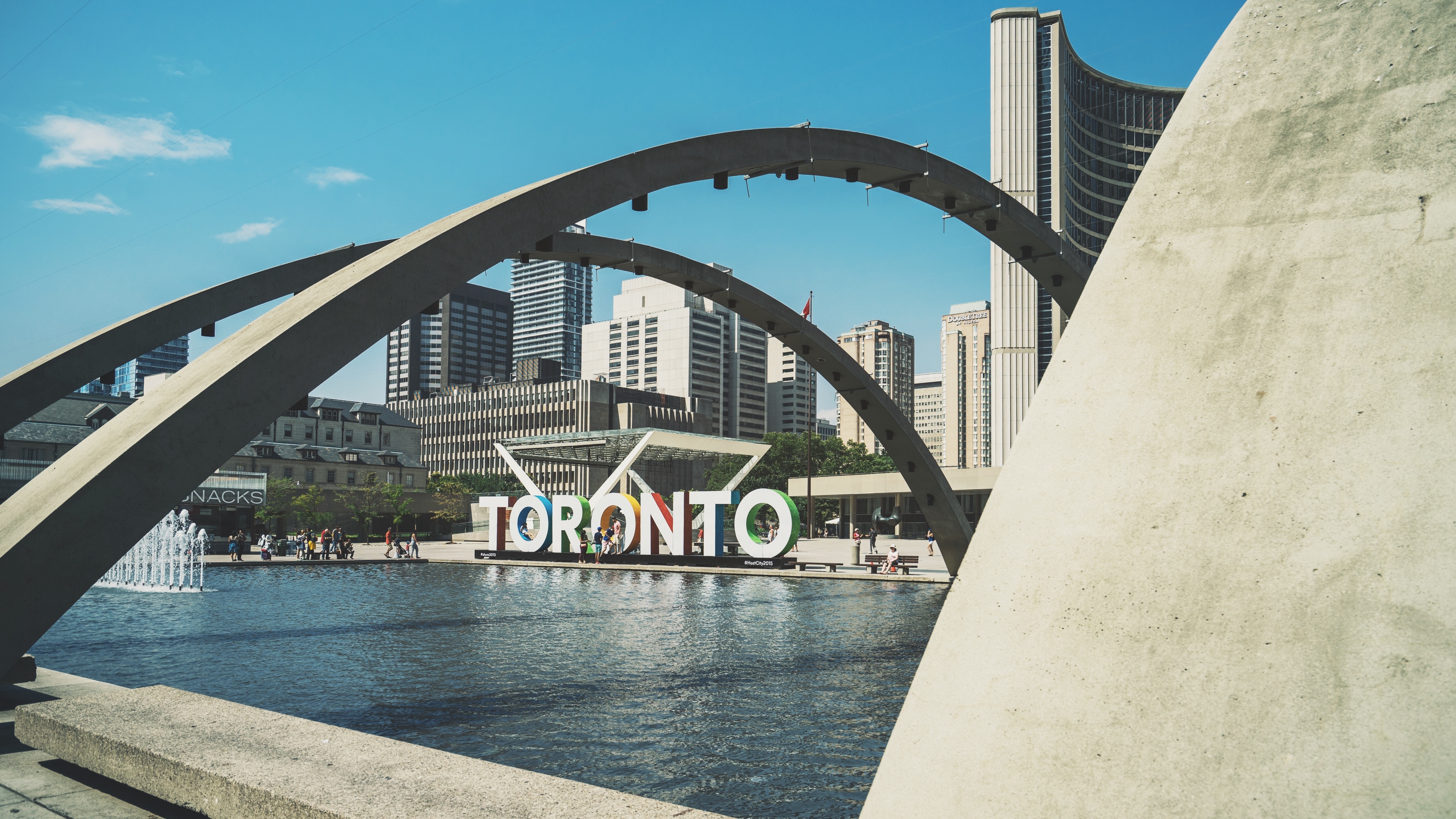 Wallpaper 4k toronto, canada, ontario, administration, architecture 4k Wallpaper