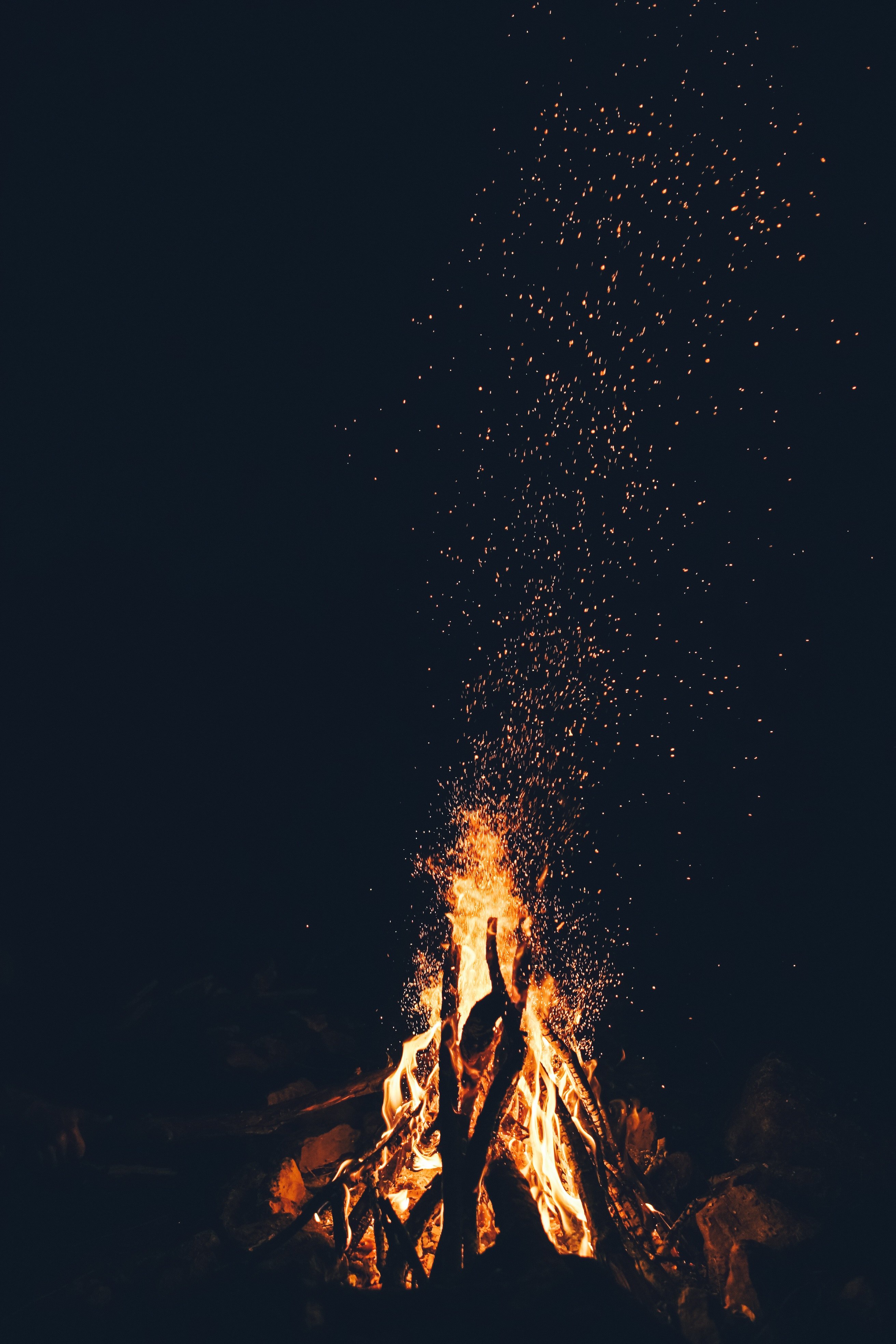 Campfire 4K wallpaper for your desktop or mobile screen free and easy to download