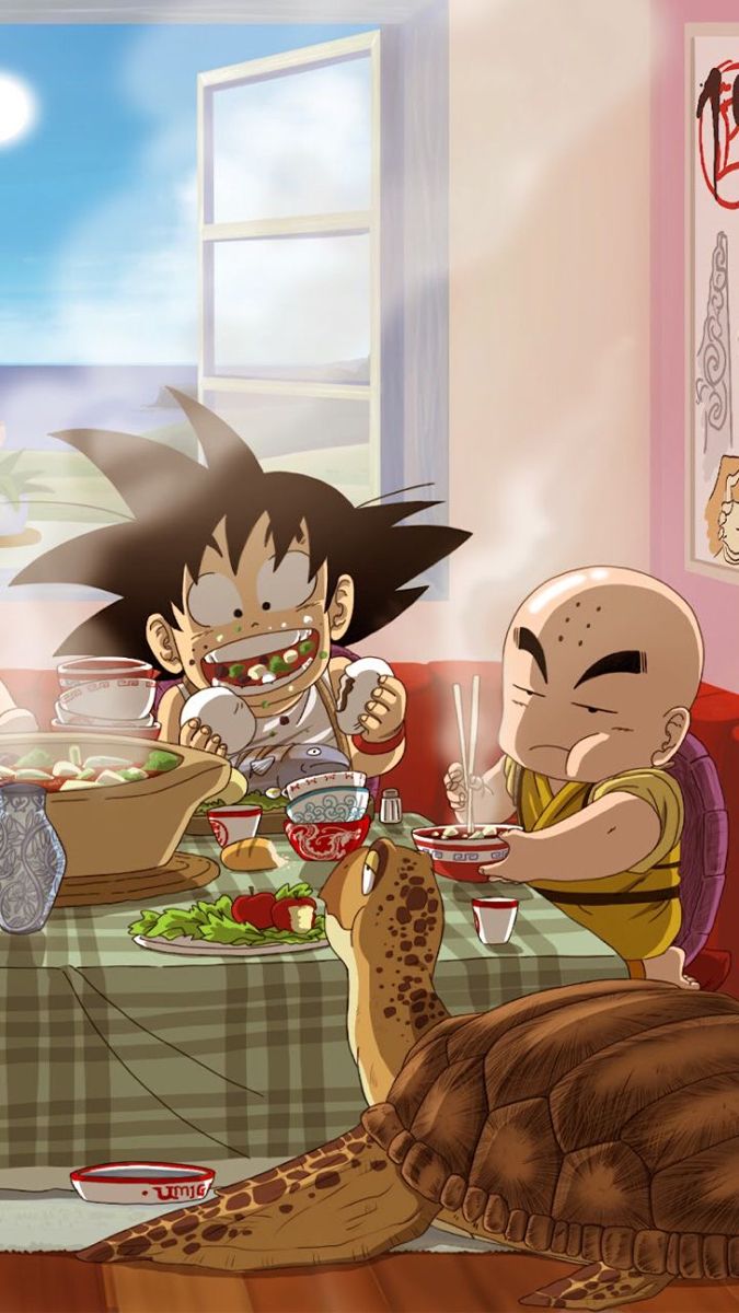GOKU & KRILLIN. Fondo de pantalla de anime, Dragones wallpaper, Fondos de pantallas cool de anime