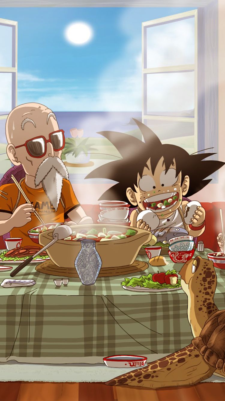 Anime, Dragon Ball, Goku, Master Roshi