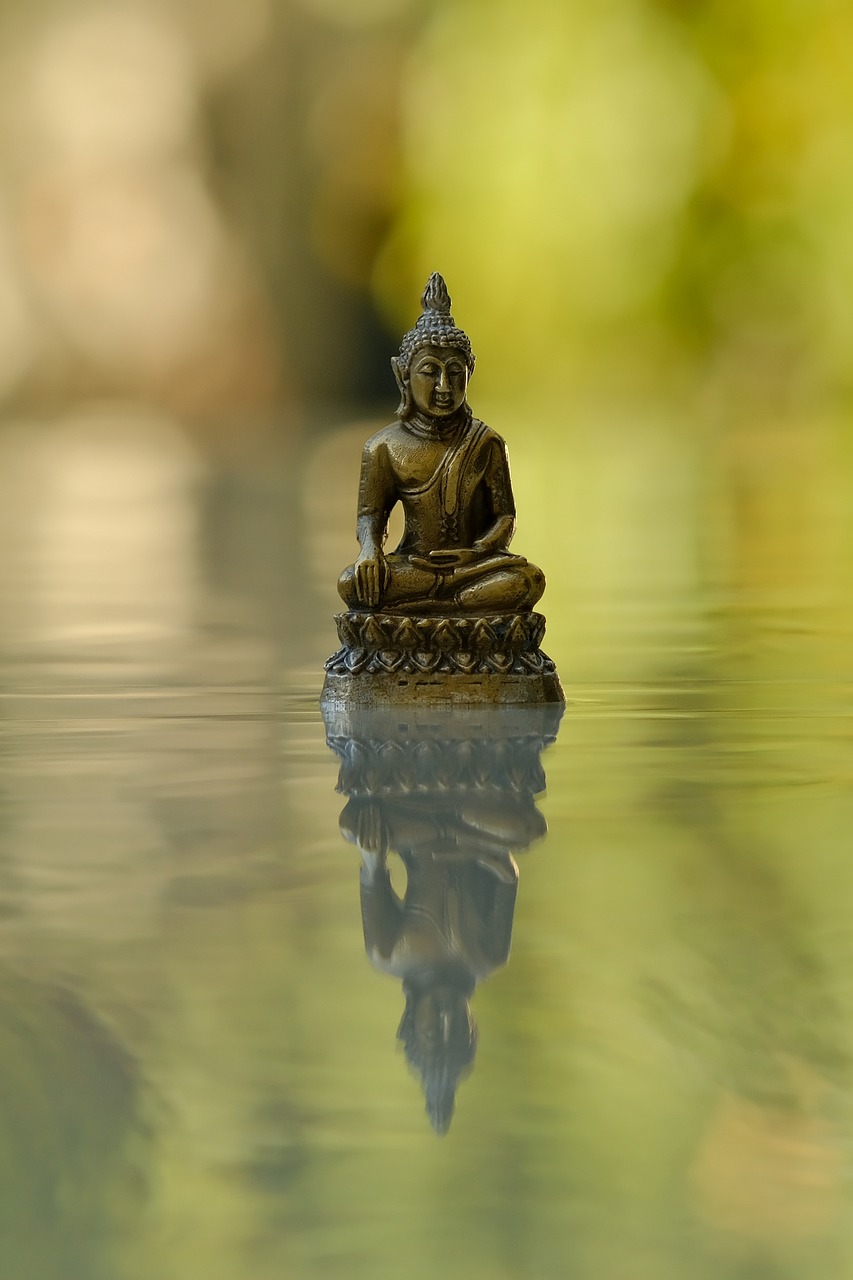 Buddha Statue Water