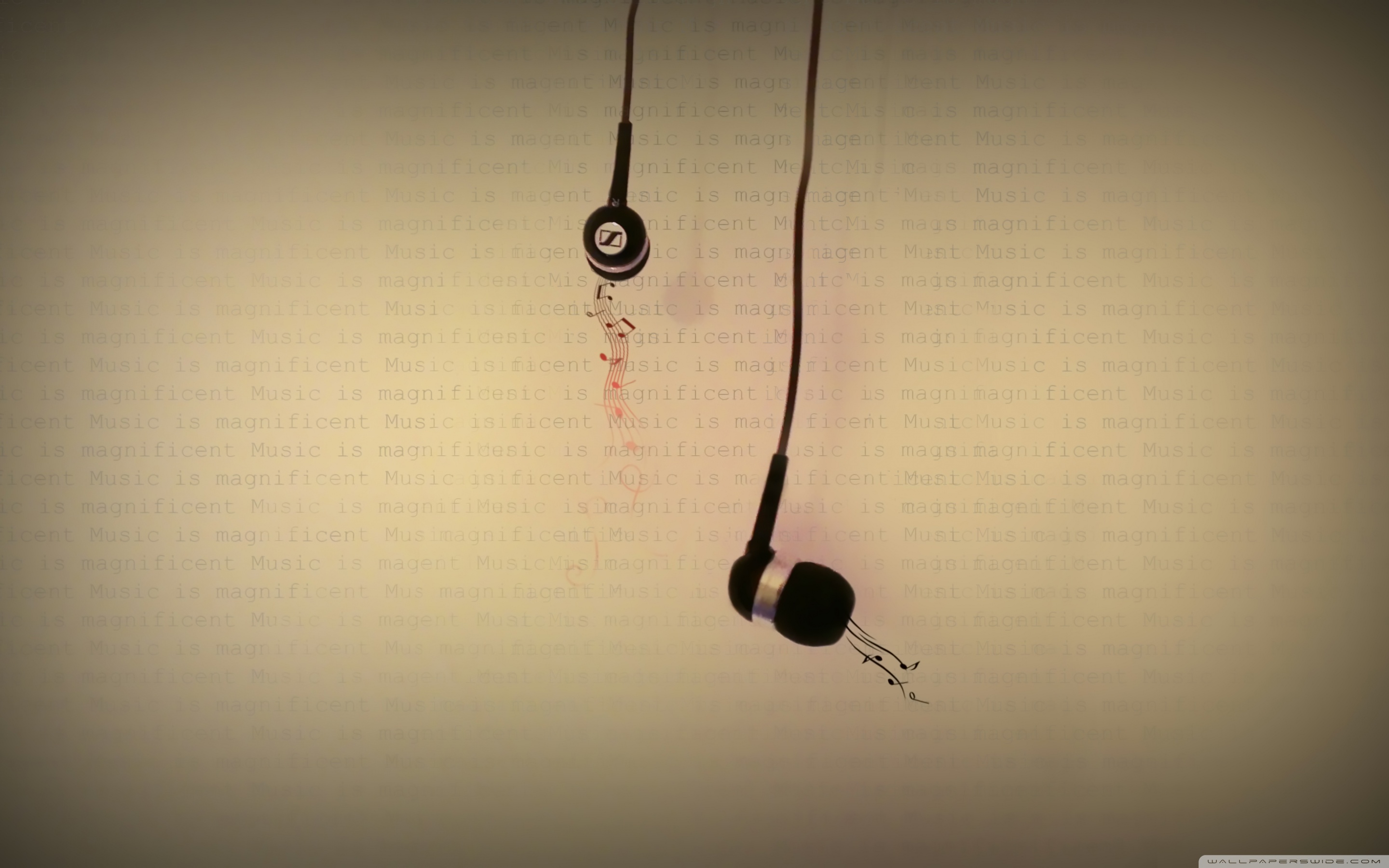 Music is magnificent Ultra HD Wallpaper