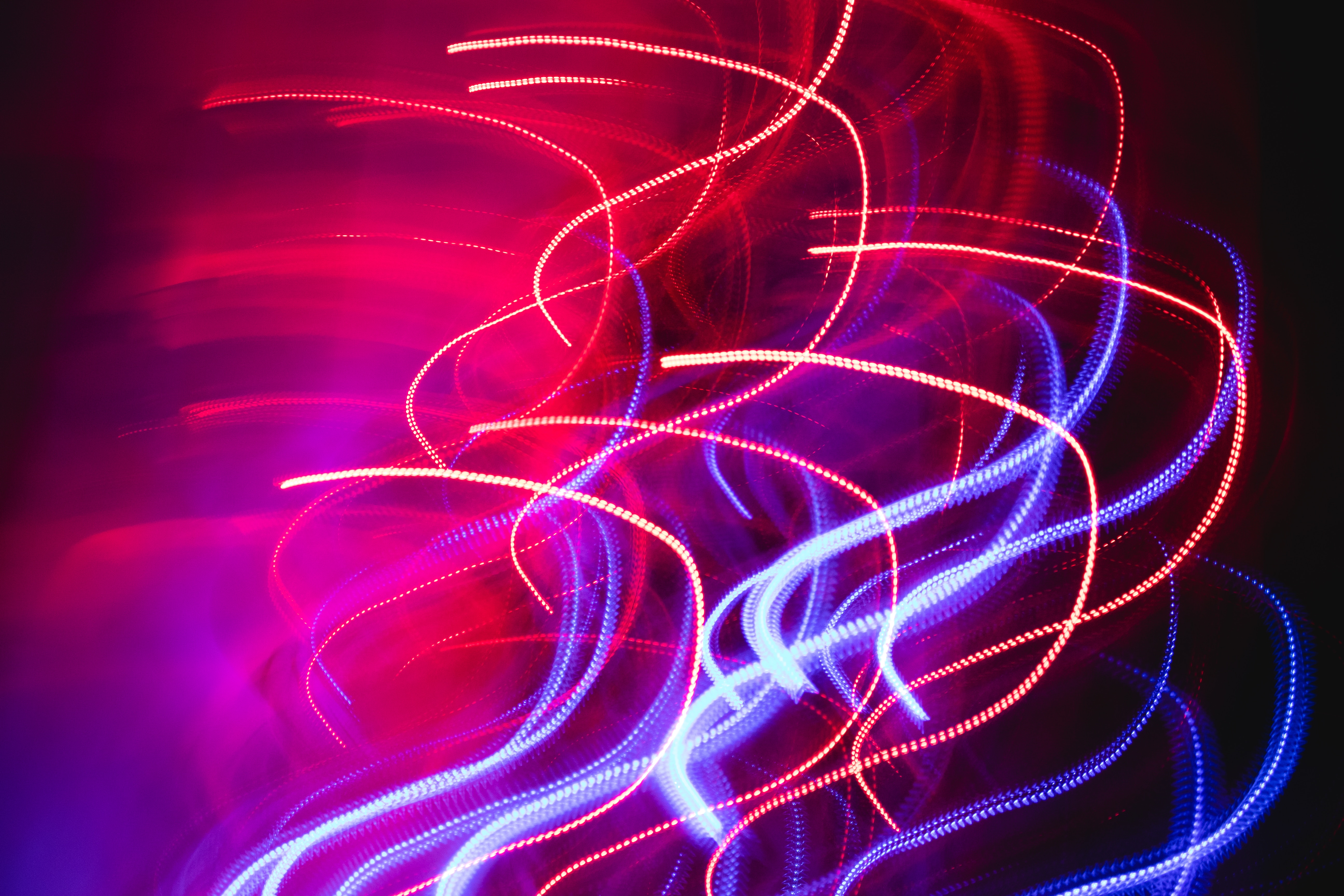 Wallpaper Red and Blue Light Digital Wallpaper, Background Free Image