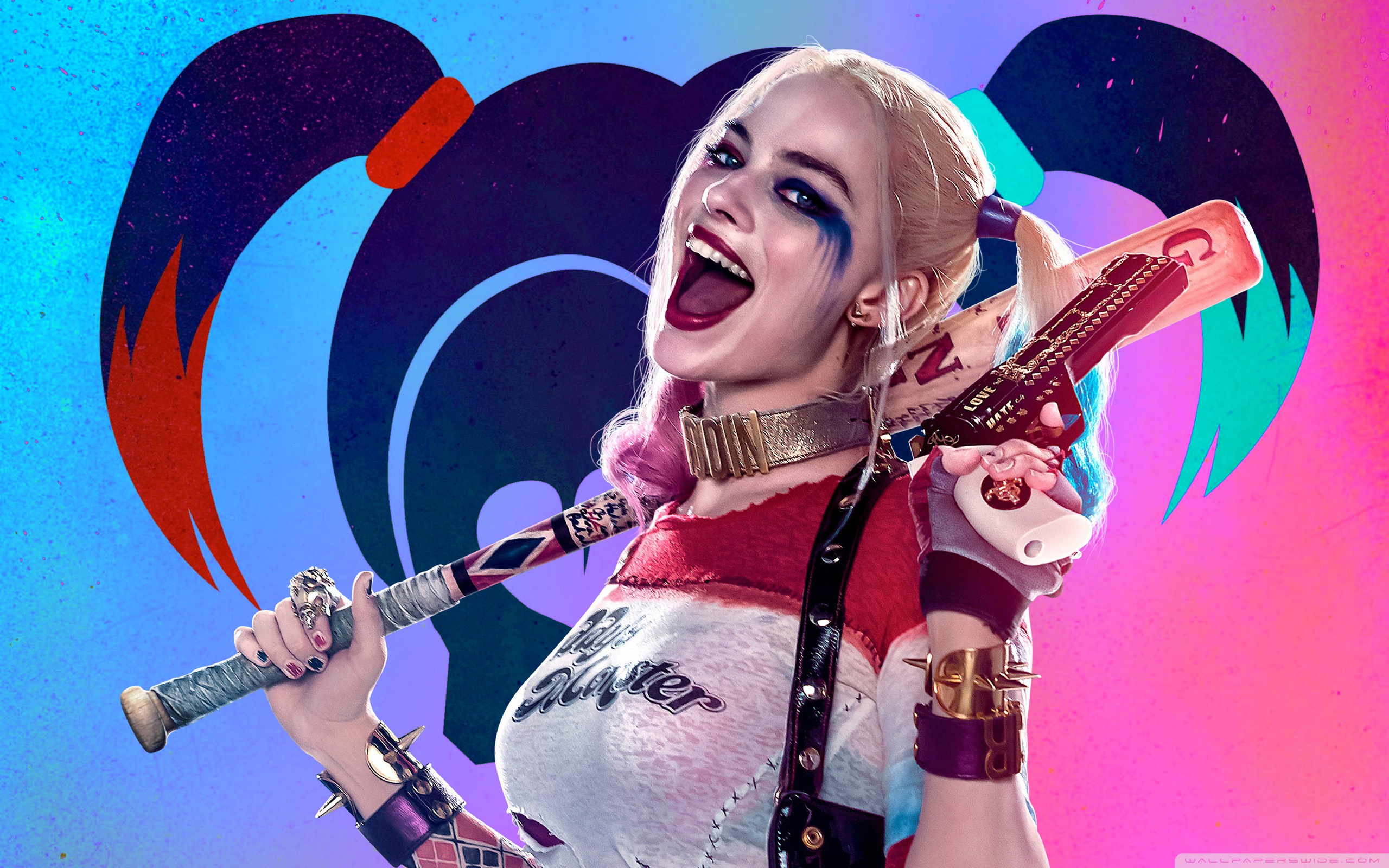 Suicide Squad Harley Quinn Ultra HD Desktop Background Wallpaper for 4K UHD TV, Tablet