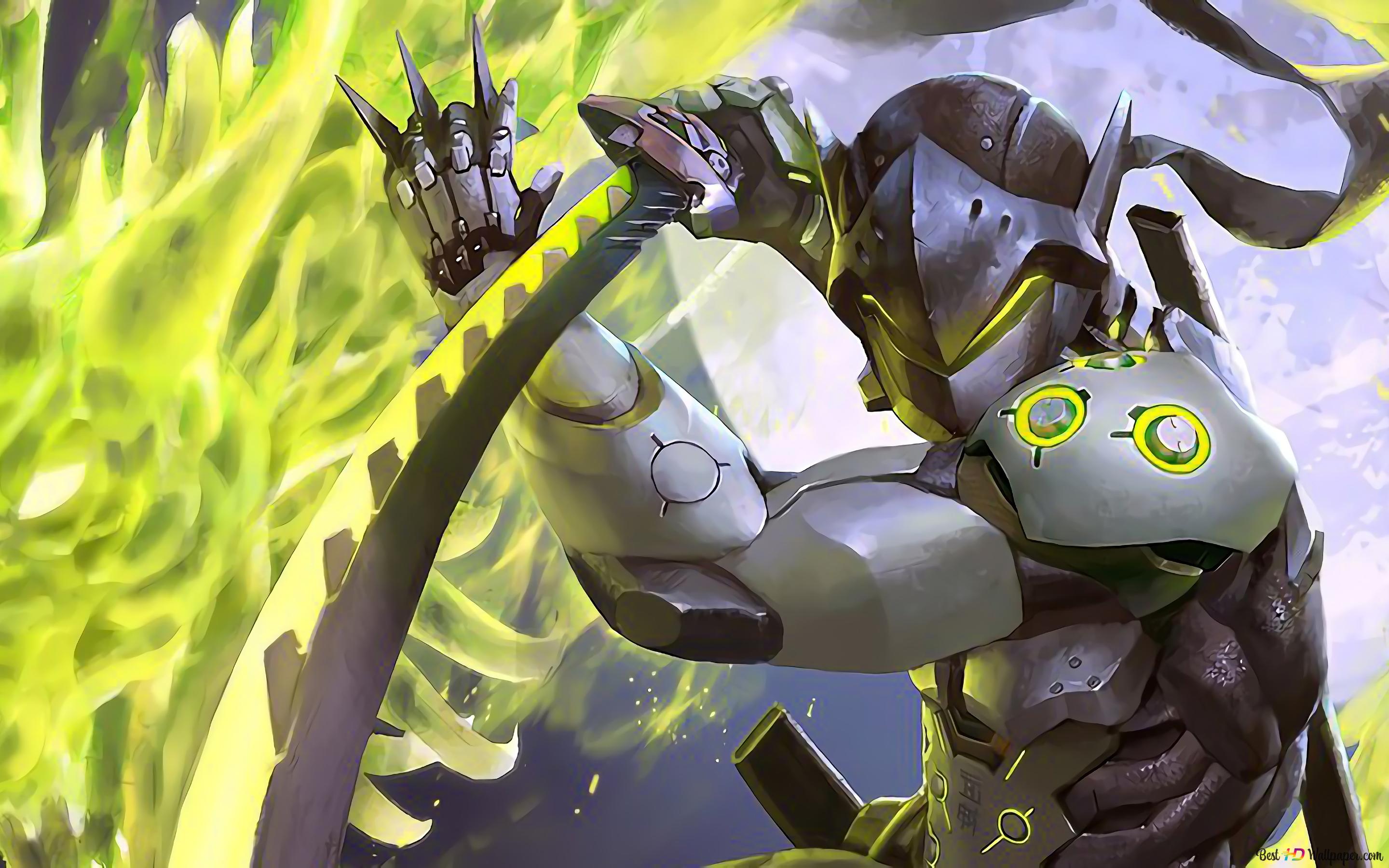 Genji (Video Game) 4K wallpaper download