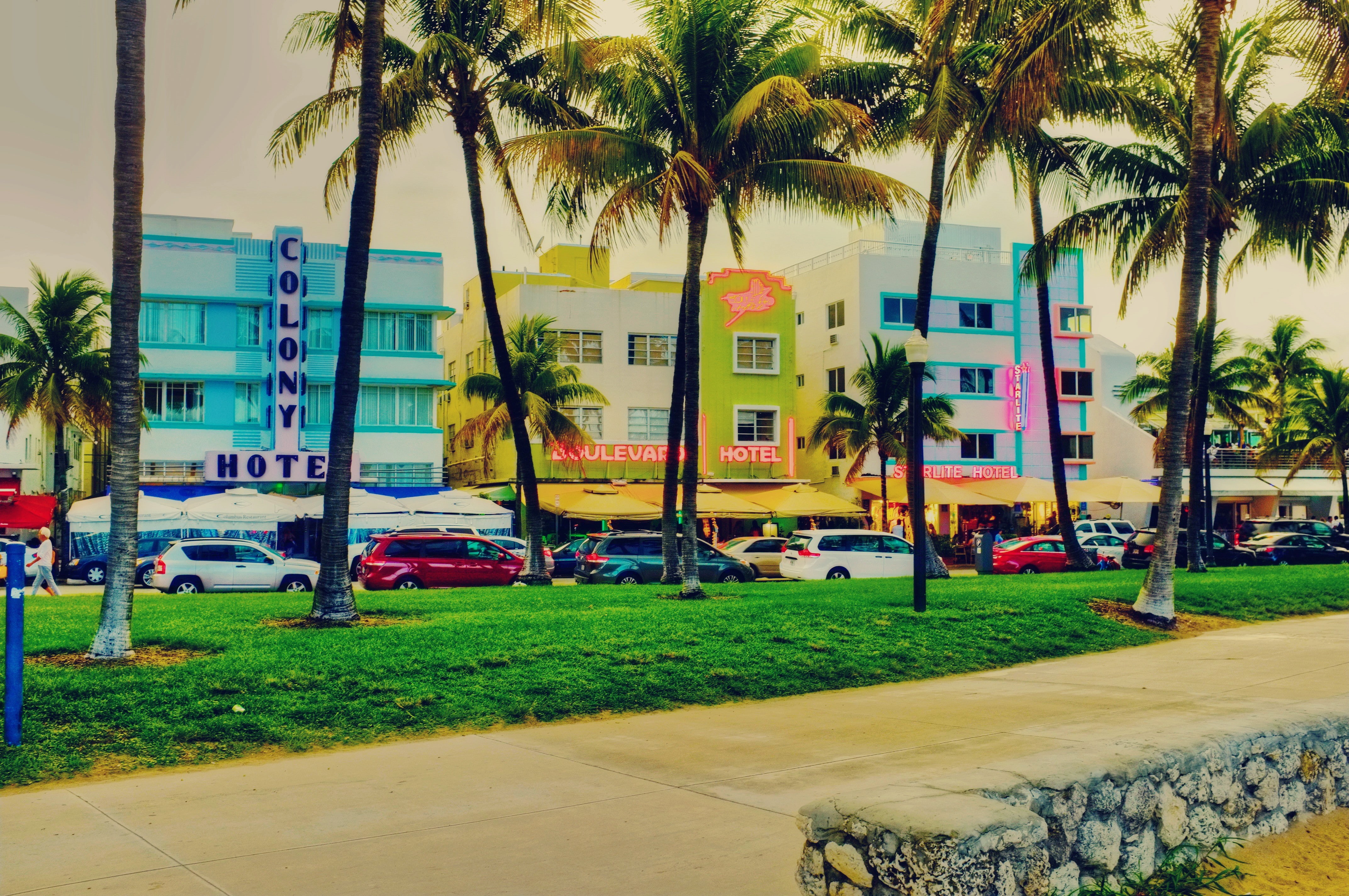 Wallpaper / Florida, South Beach, Miami, 4K, beach, south free download