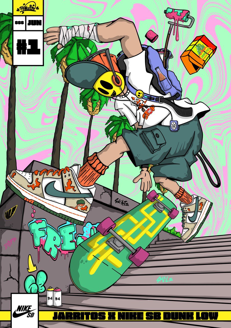 The Smile Jarritos Nike SB Dunk Low