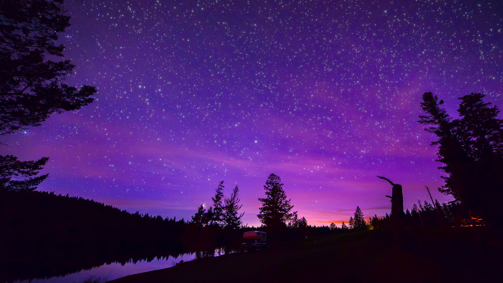 purple sky at night. Dark purple wallpaper, Landscape wallpaper, Purple wallpaper