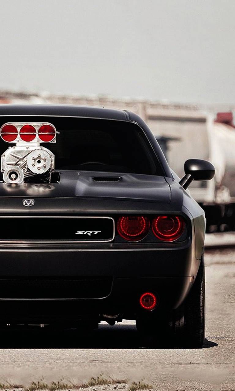 Black Dodge Challenger #wallpaper #iphone #android #background #lockscreen #followme. Mopar cars, Dodge muscle cars, Muscle cars