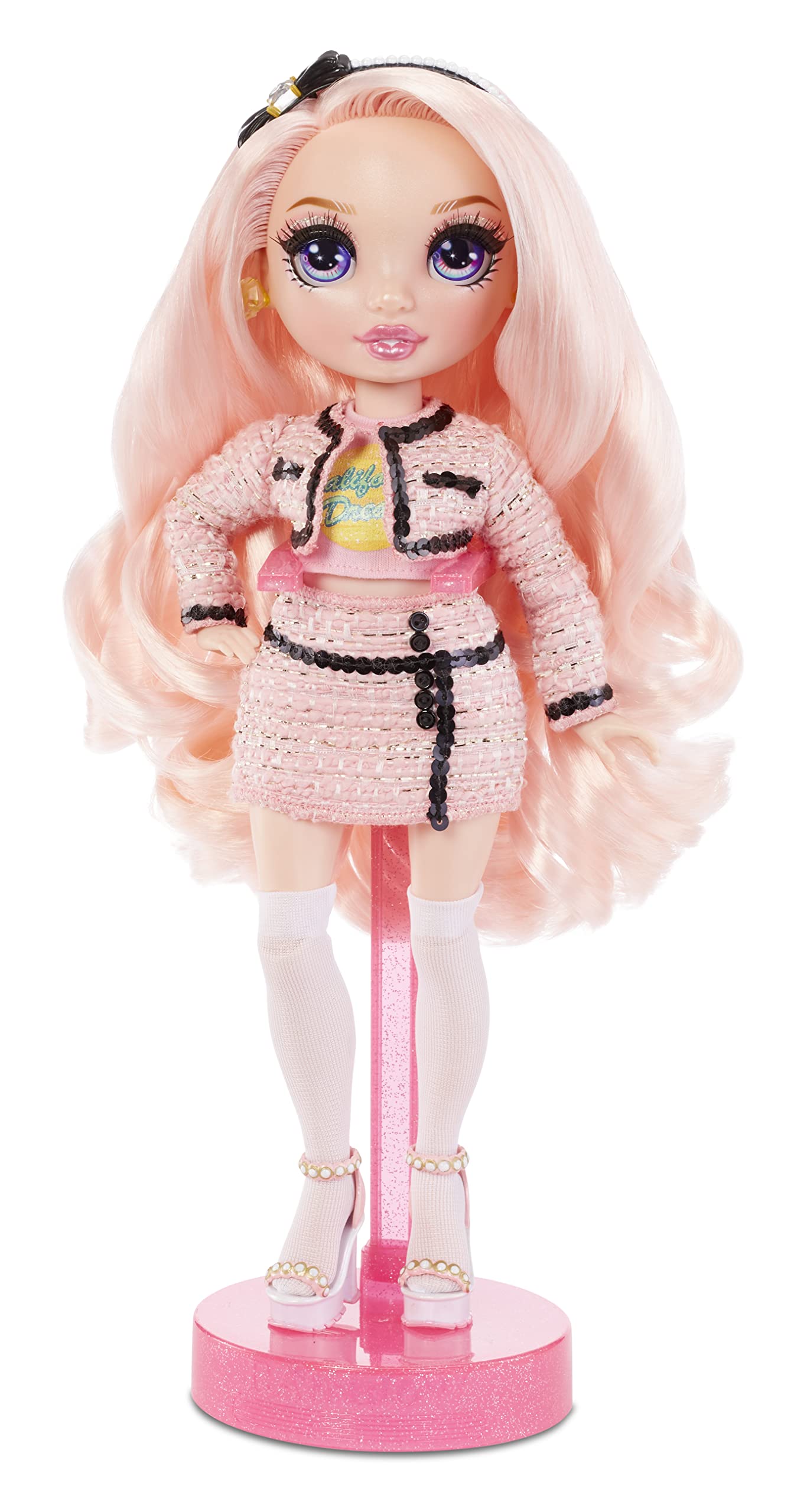 RAINBOW HIGH S2, 570738EUC, Rainbow High Bella Parker Pink Fashion Doll with 2 Outfits: Buy Online at Best Price in UAE