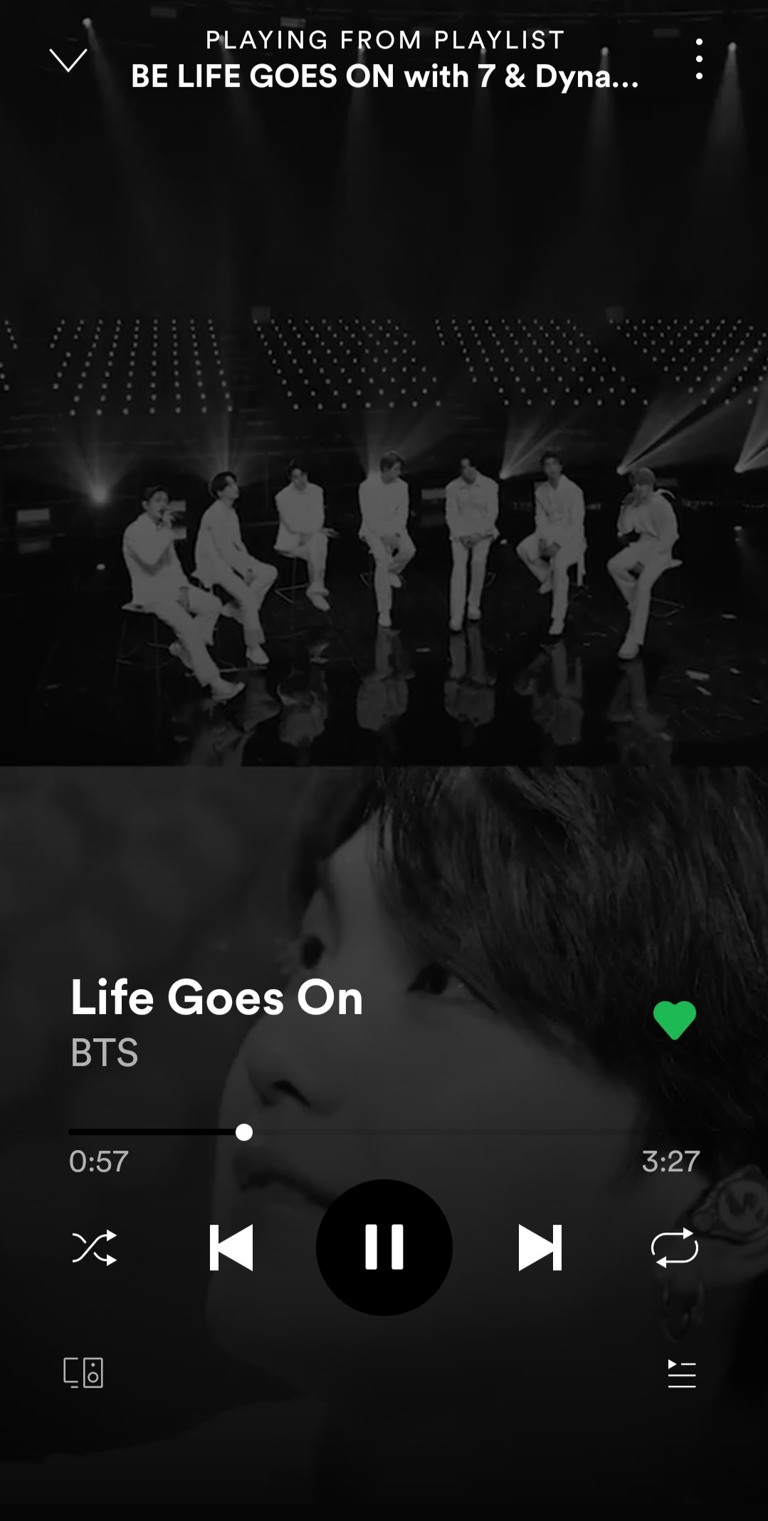 BTS on Billboard ⁷ (REST) are streaming 'BE' on YouTube and Spotify. How about you?