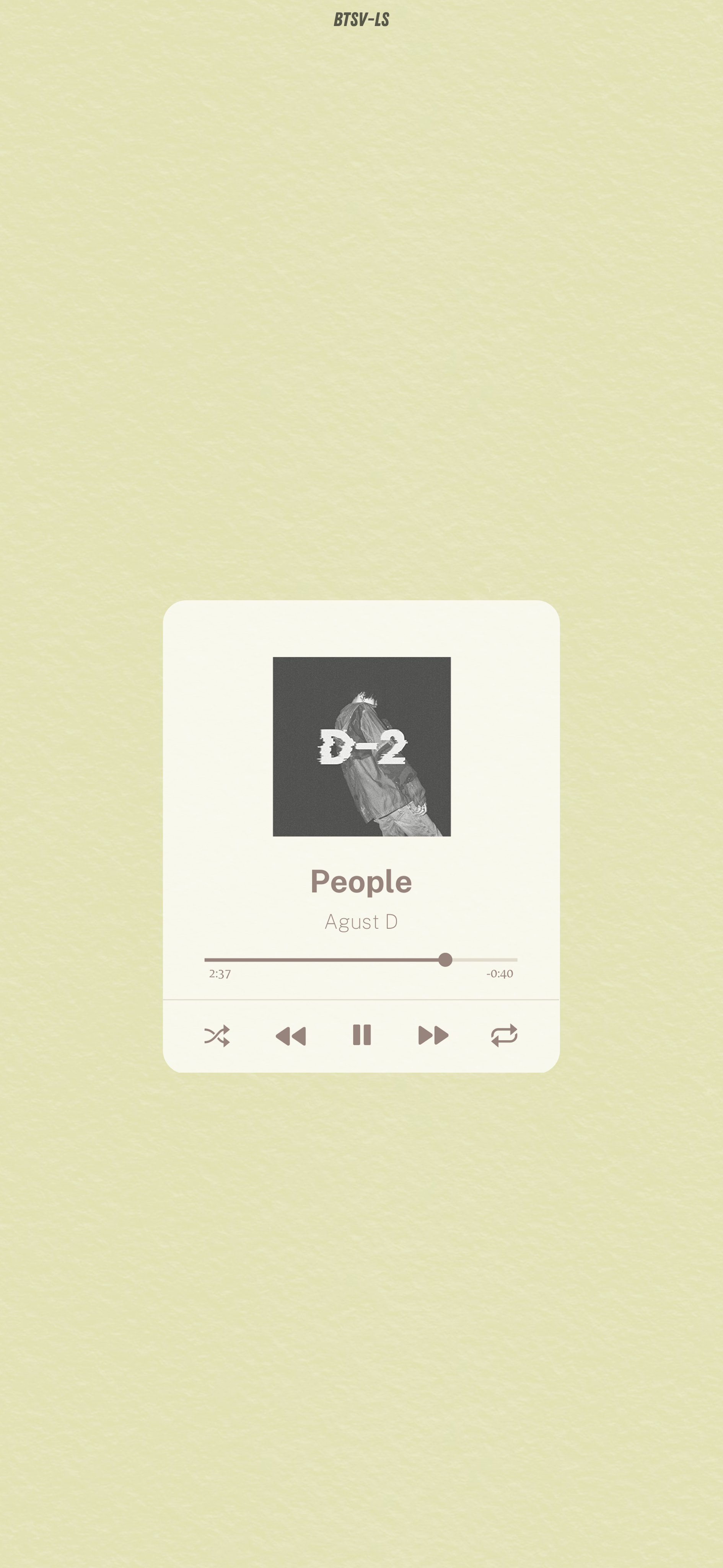 BTS Lockscreen (temporarily closed) - < ARMY Playlist >