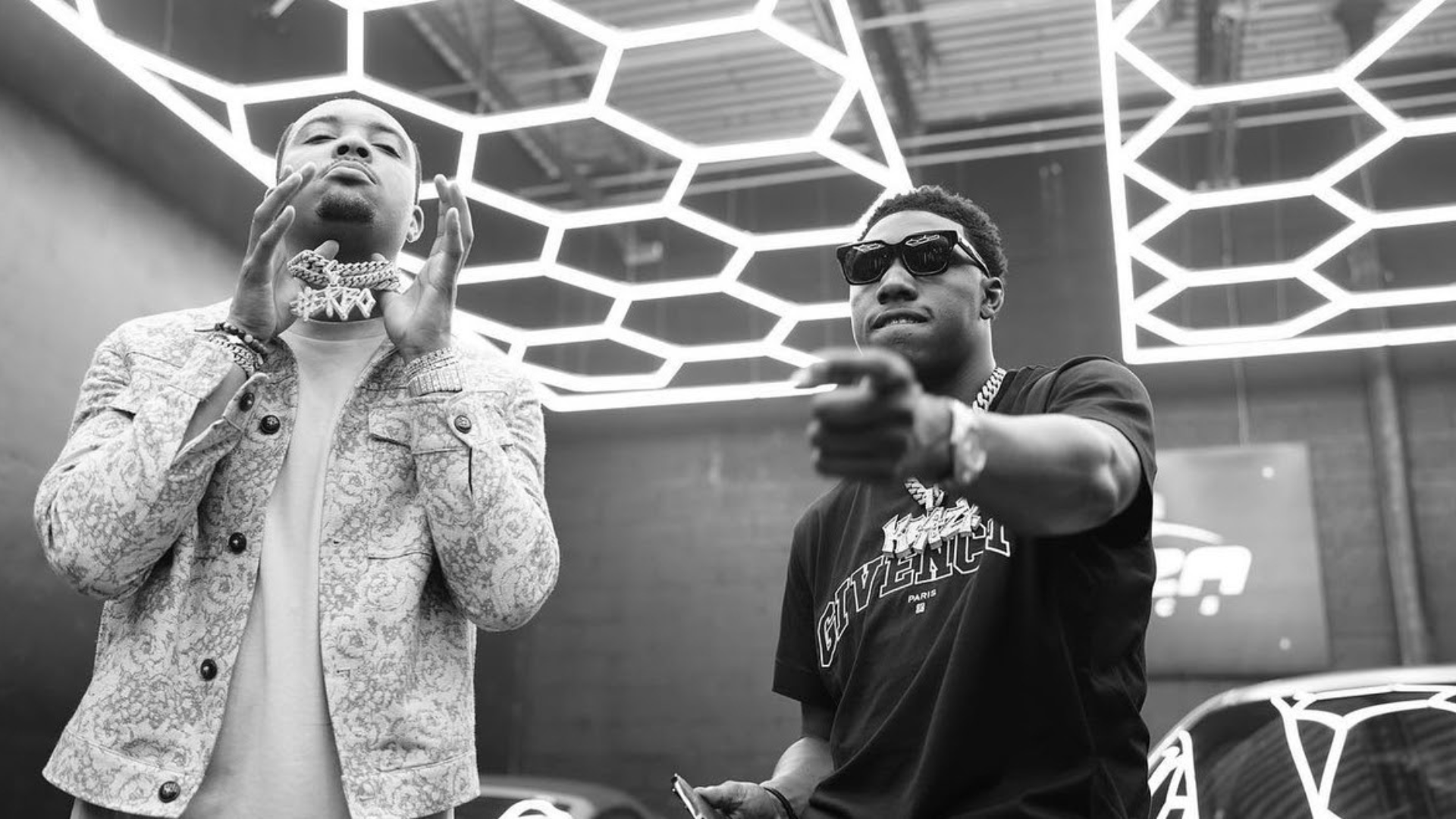 Rob49 & G Herbo Go Bar For Bar In New Skeme Visual