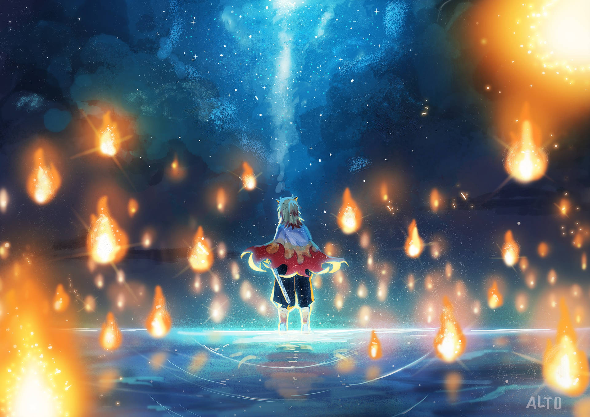 Kyojuro Rengoku Wallpaper