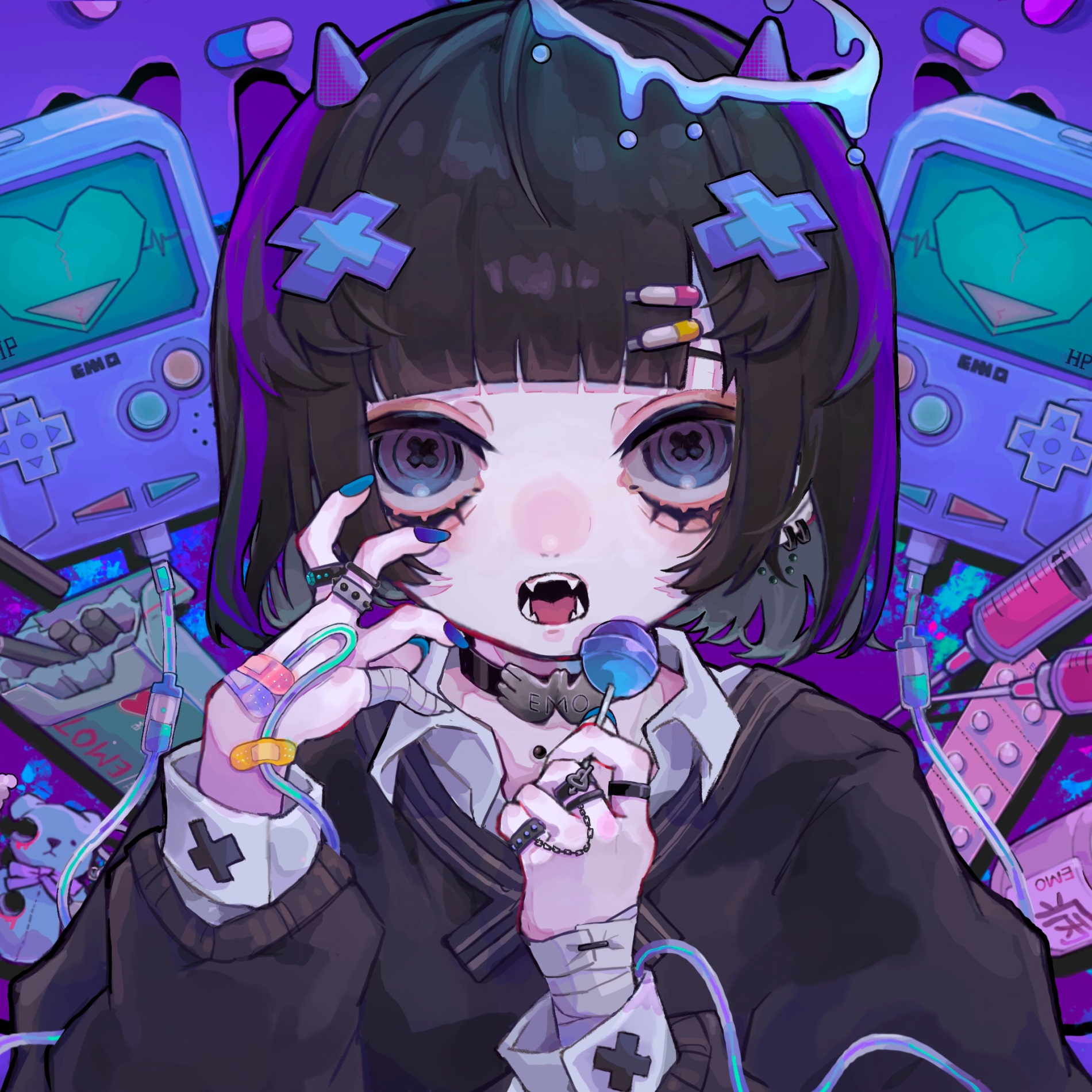 Emo anime pfp