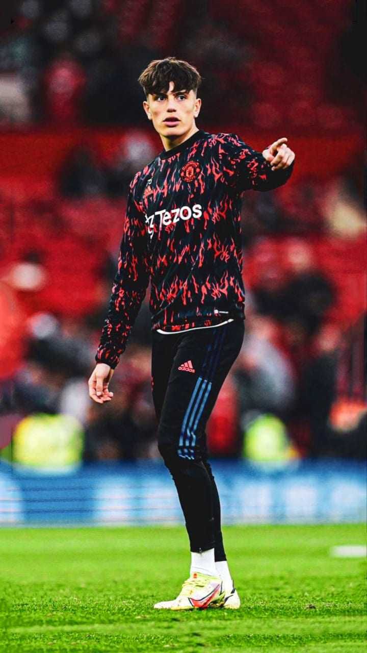 Garnacho Wallpaper Discover more Alejandro Garnacho, Football, Garnacho, Man Utd, Manchester U. Manchester united players, Manchester united wallpaper, Team goals