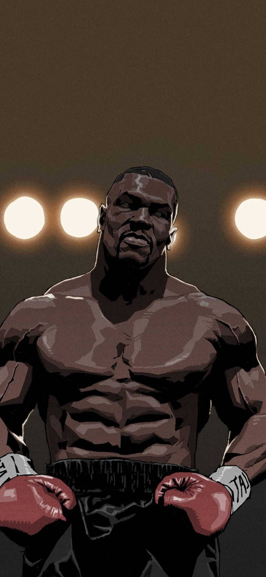 Download Cool Boxing Stare Wallpaper