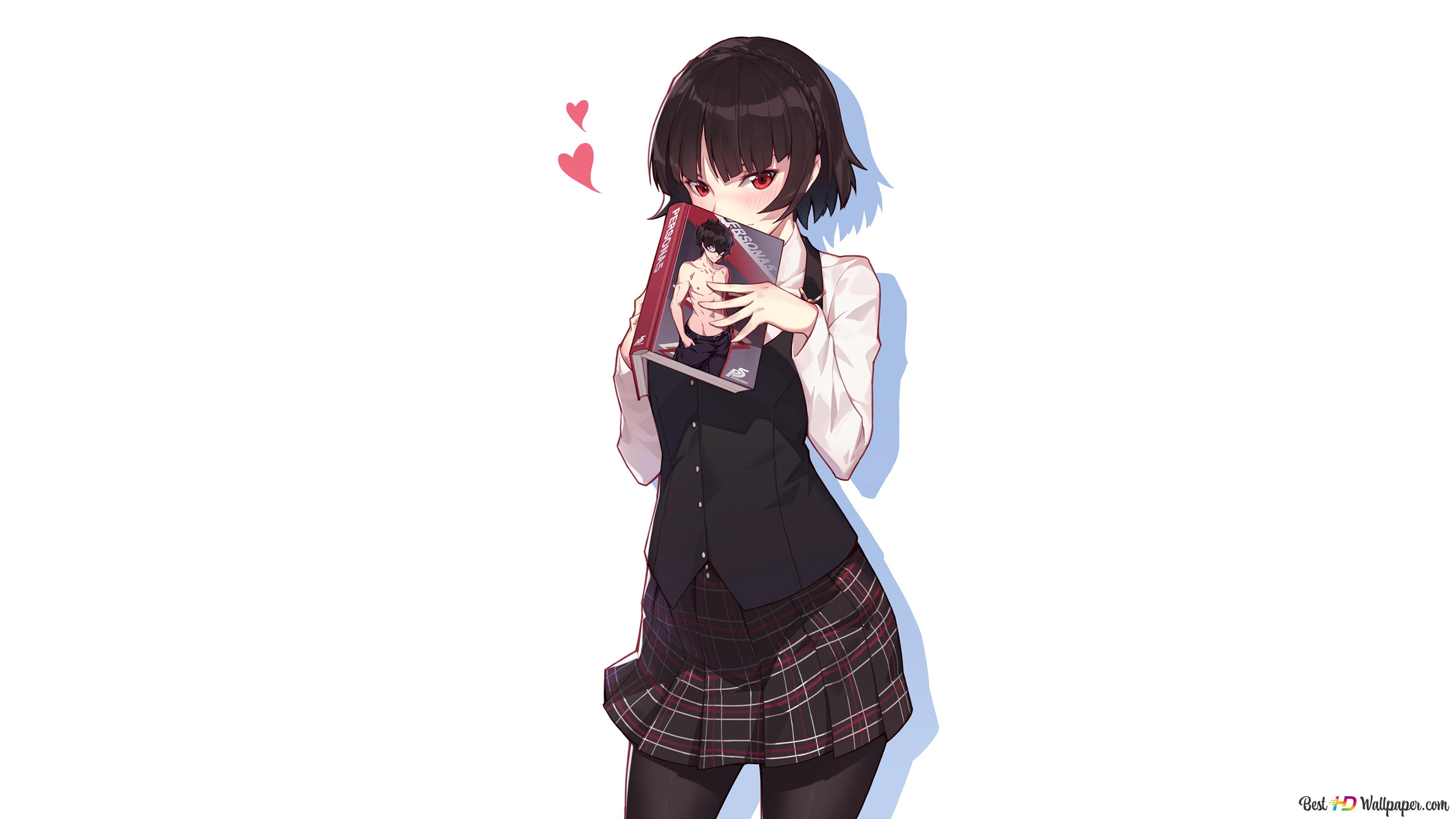 Makoto niijima 5 4K wallpaper download