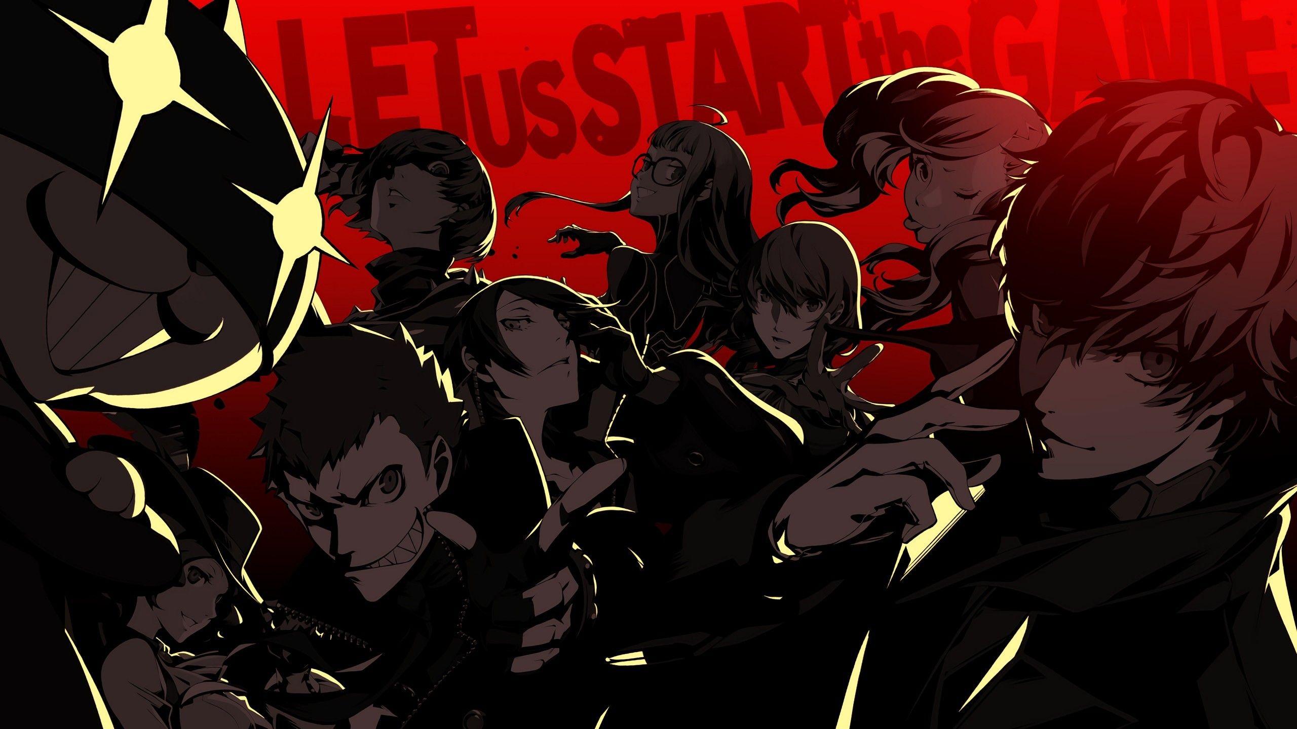 Persona 5 Wallpaper Free 2560 X 1440 Persona 5 Background