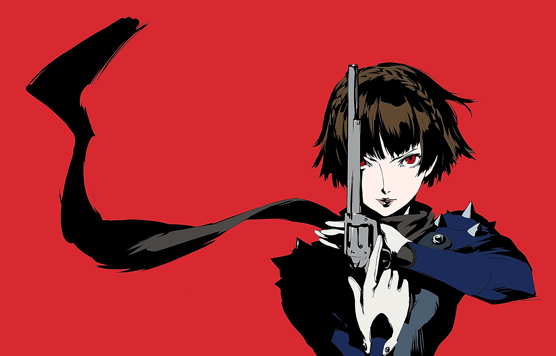 Artwork Makoto. Persona 5. Atlus. Cook and Becker