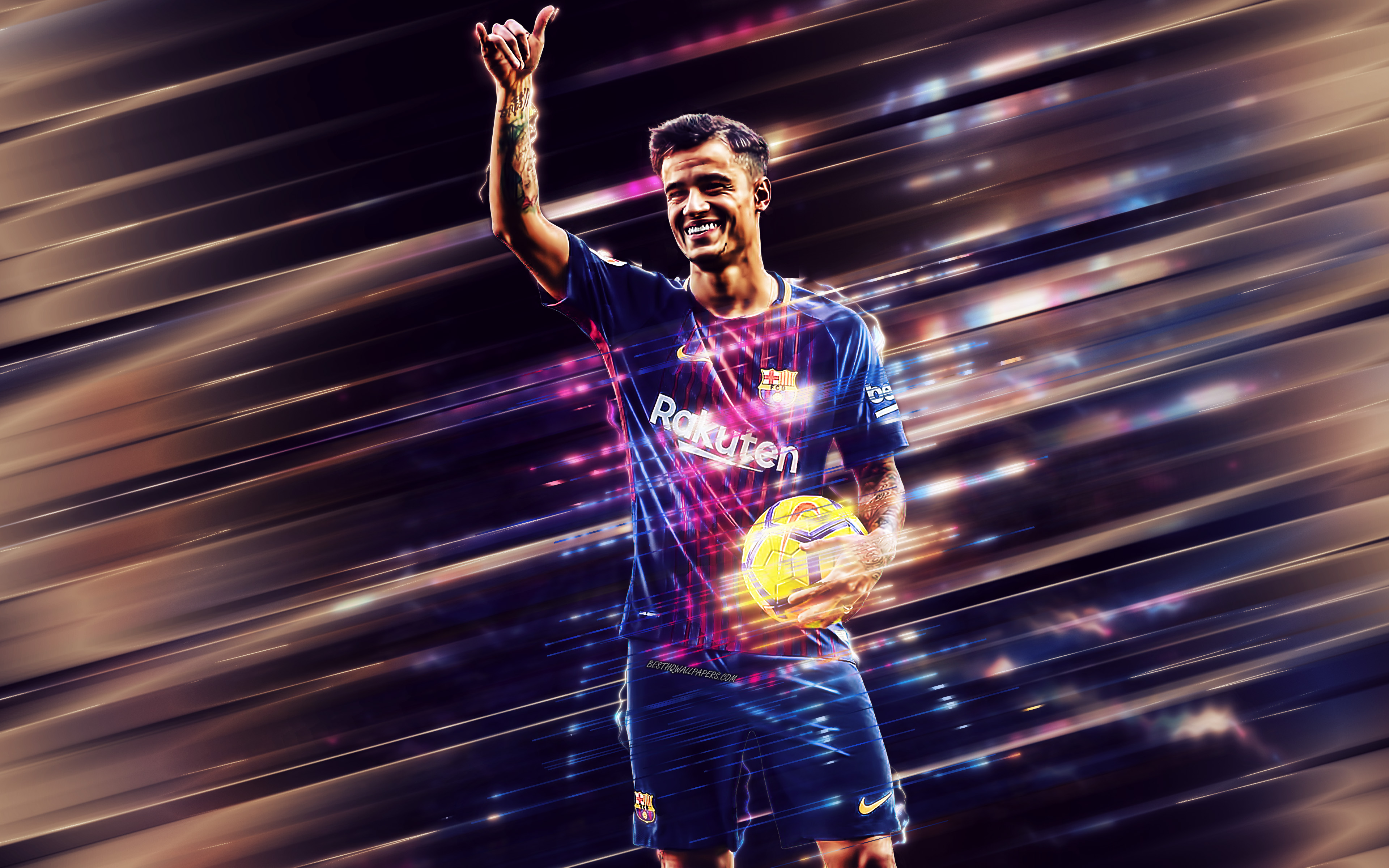 Philippe Coutinho HD wallpaper, background