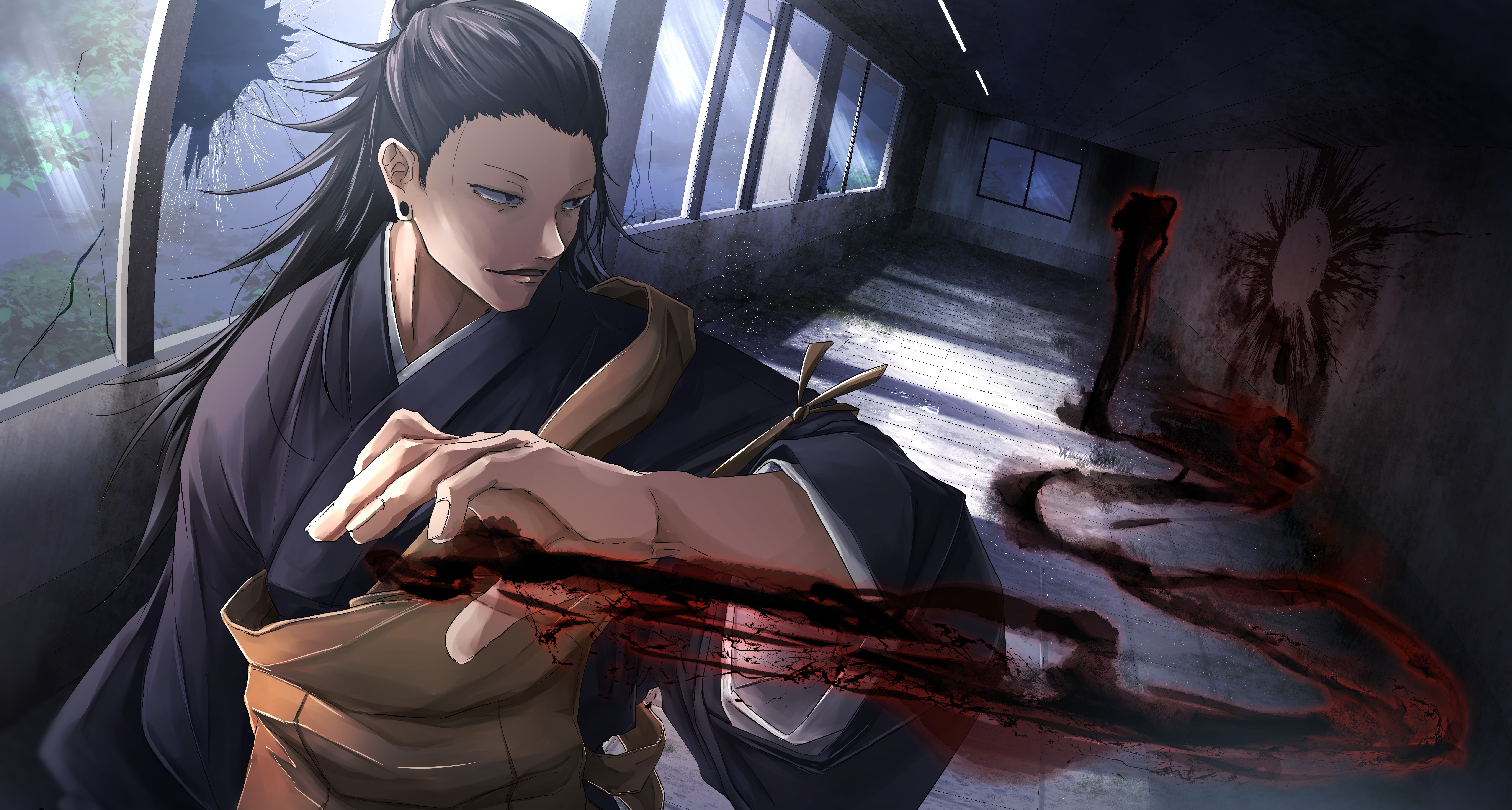 HD desktop wallpaper: Anime, Jujutsu Kaisen, Suguru Geto download free picture