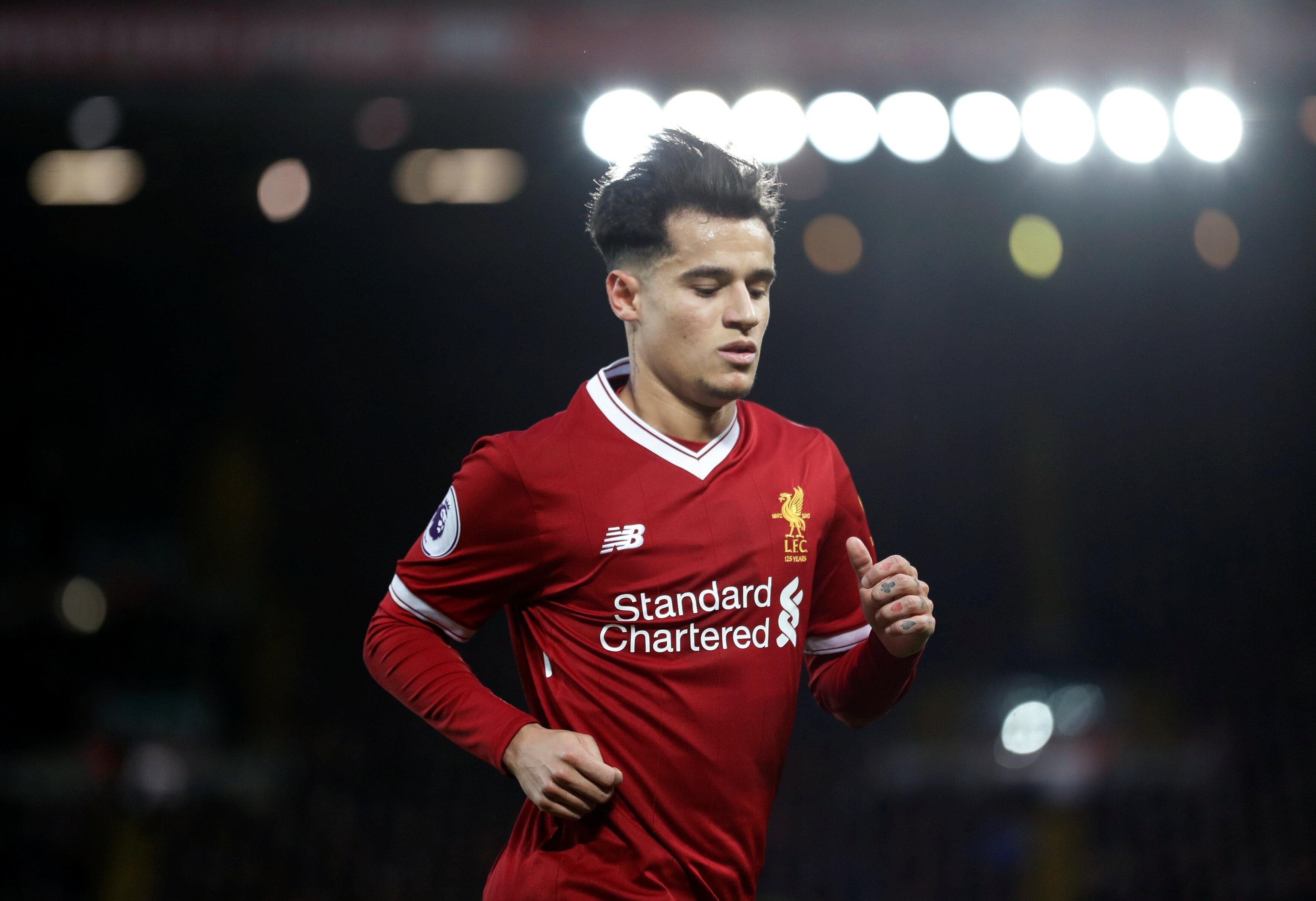 Philippe Coutinho Brazilian Footballer HD Wallpaper
