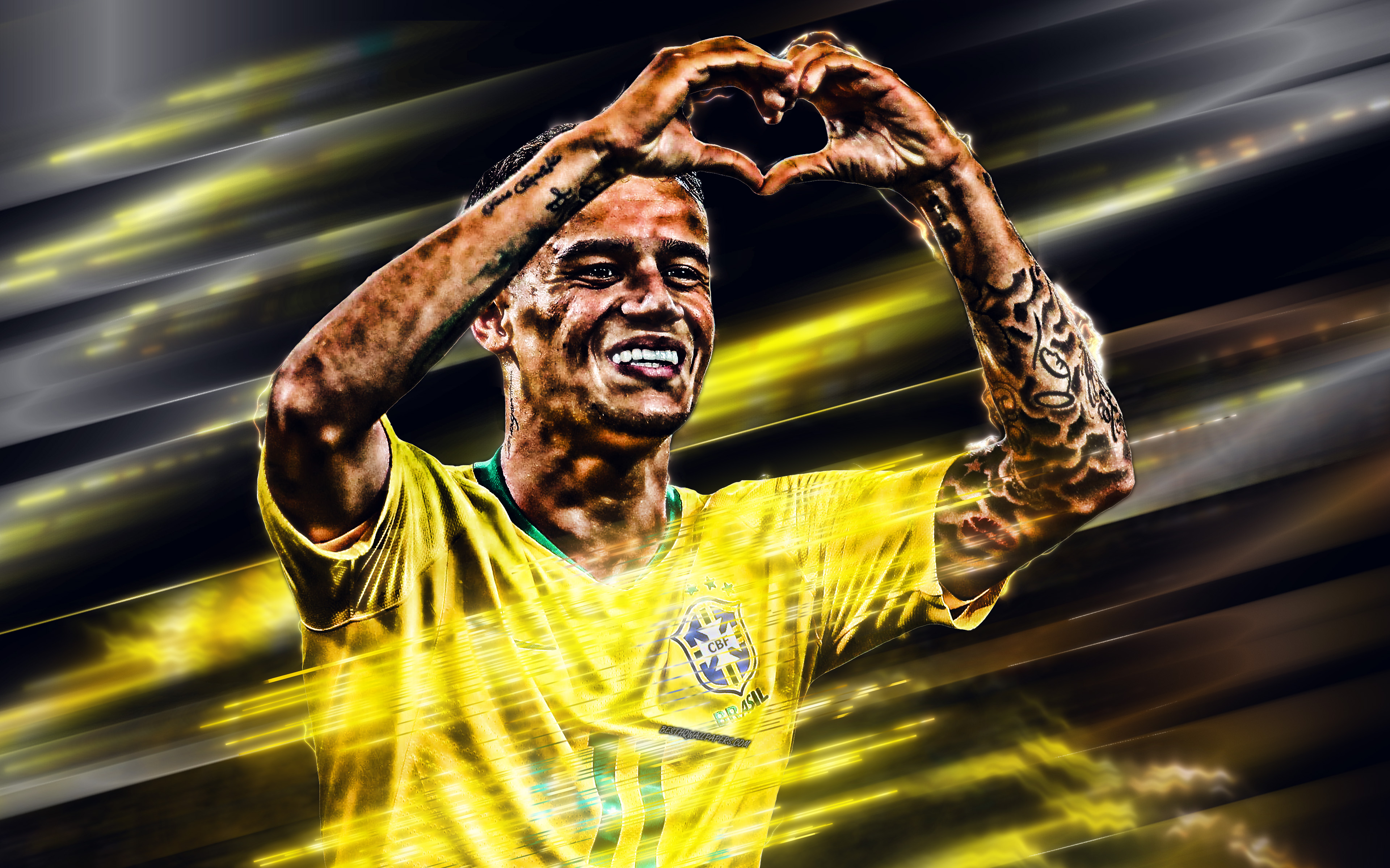 4K Philippe Coutinho Wallpaper and Background Image