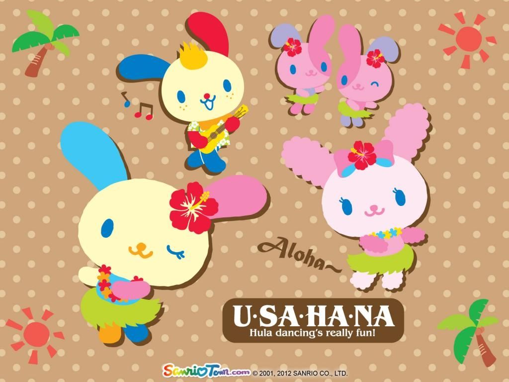 ウサハナ ♥ Usahana ♥ Sanrio. Sanrio characters, Hello kitty, Kitty