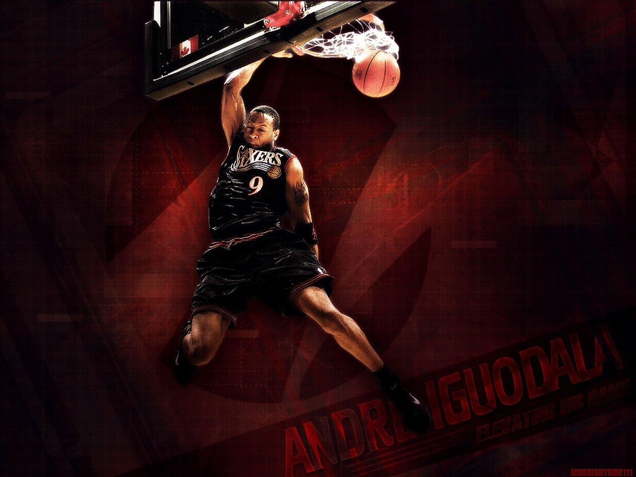 NBA Players Dunking Wallpaper