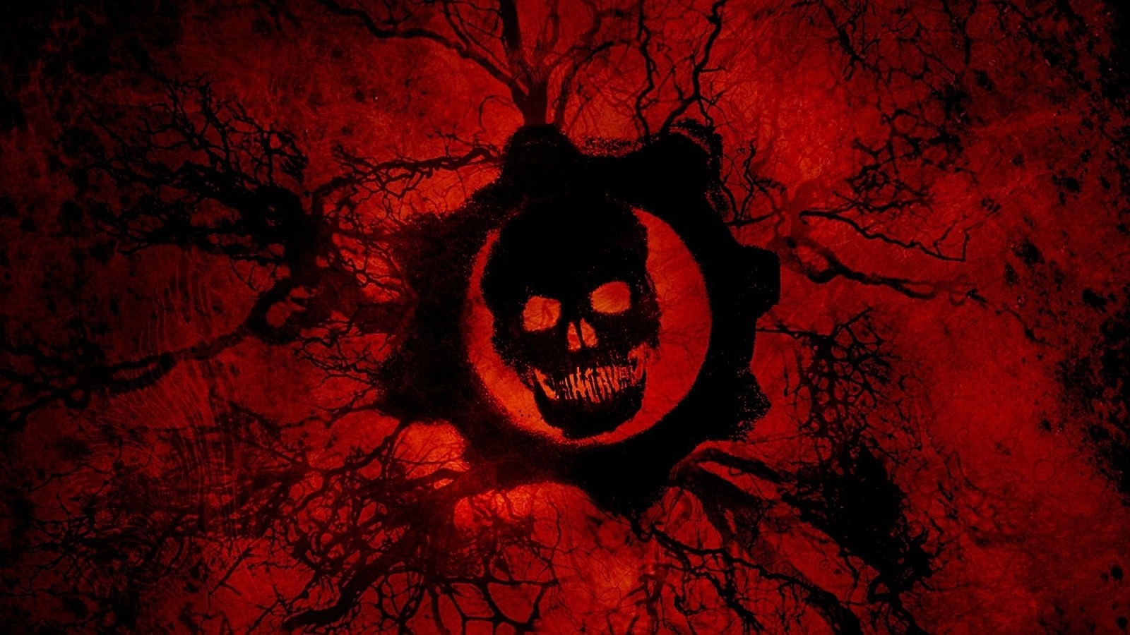 illustration, video games, red, texture, circle, Gears of War, darkness, computer wallpaper, font Gallery HD Wallpaper