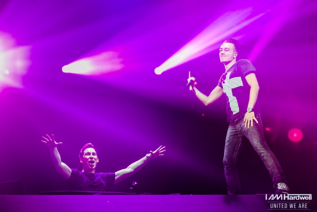 Wallpaper, music, DJ, Amsterdam, concerts, guitarist, event, entertainment, I AM Hardwell, United We Are, Headhunterz, stage, musical theatre, performance art, bassist, rock concert, performing arts 1352x902